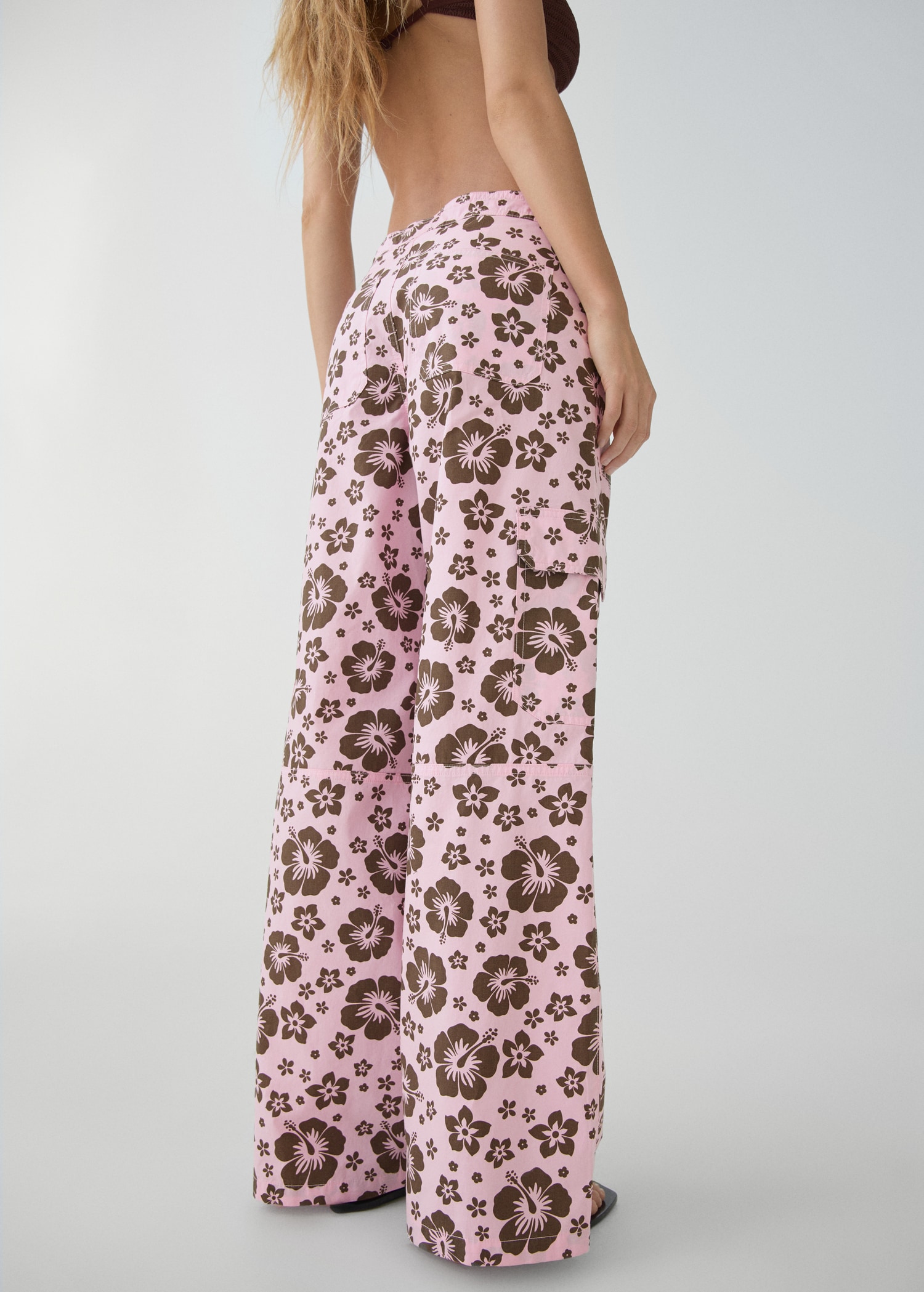 Pantalon en imprimé à fleurs - Détail de l'article 6