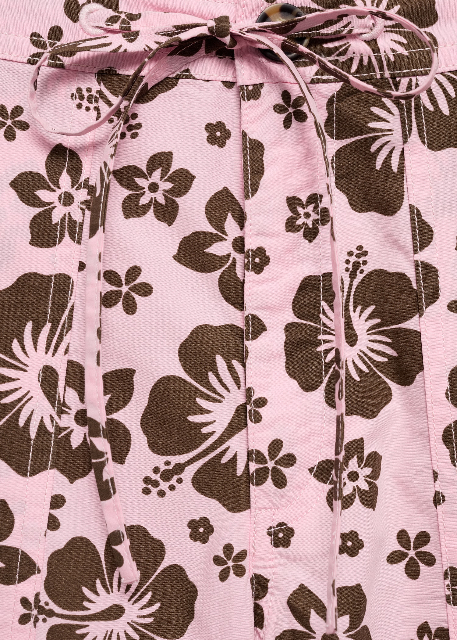 Pantalon en imprimé à fleurs - Détail de l'article 8