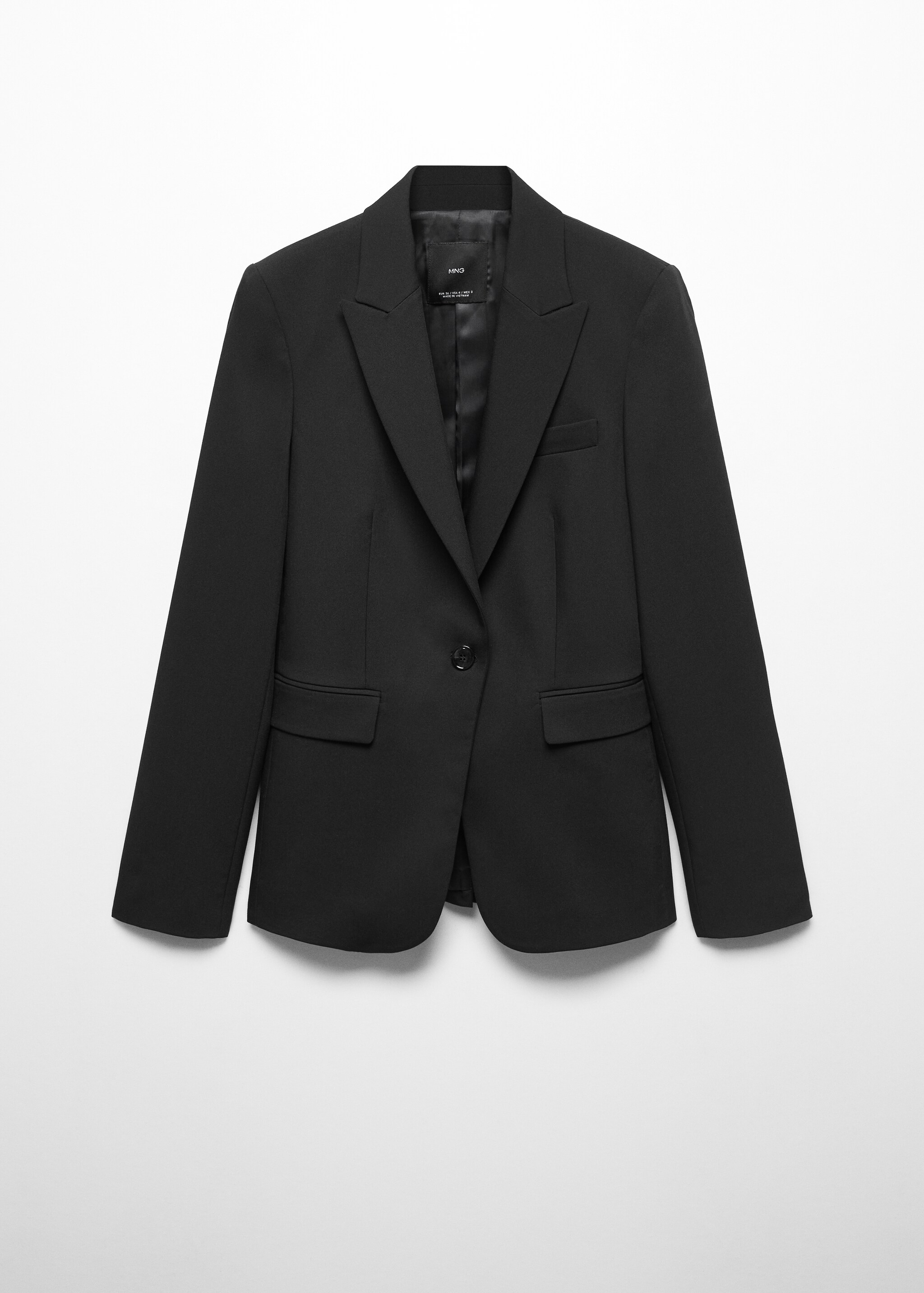 Fitted suit blazer - Article without model
