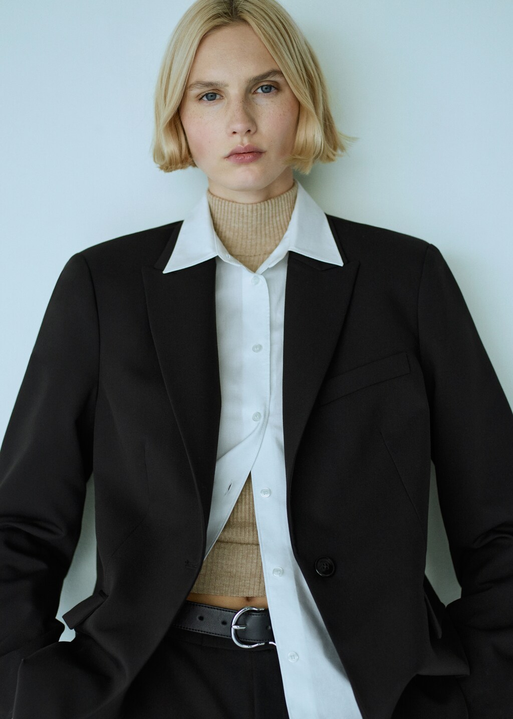 Fitted suit jacket Women MANGO Ireland