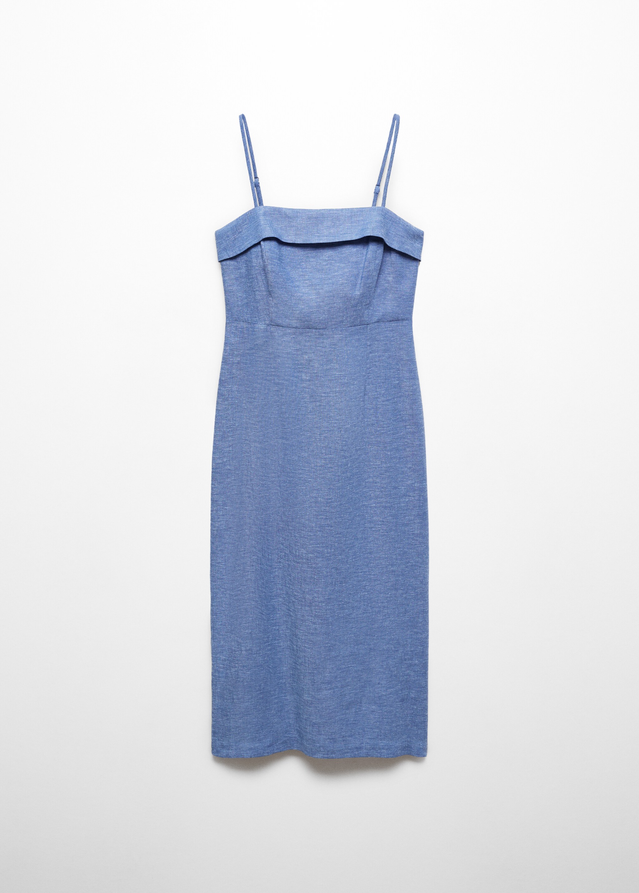 Linen strap dress - Article without model