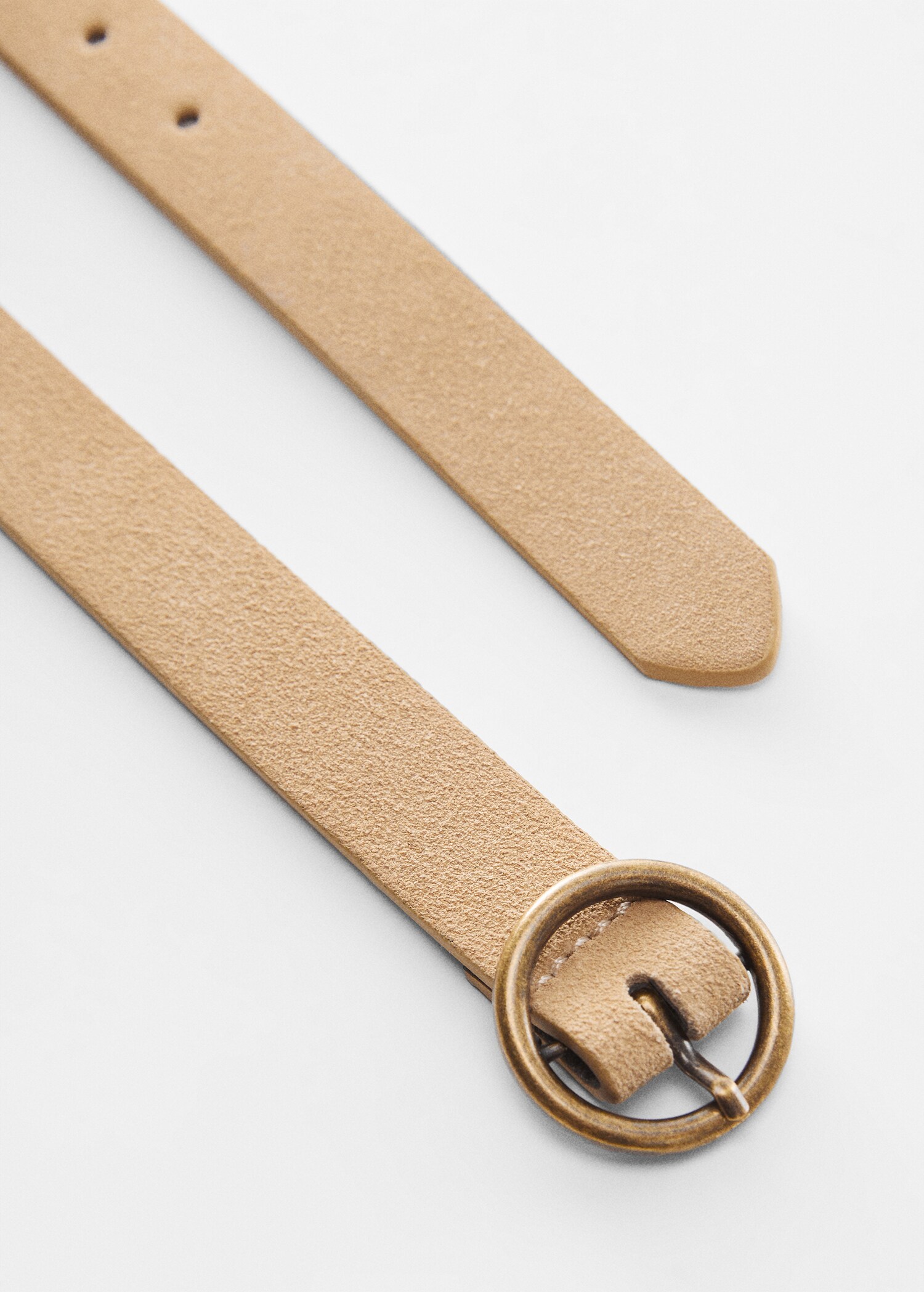 Buckle leather belt - Детальніше про товар 1