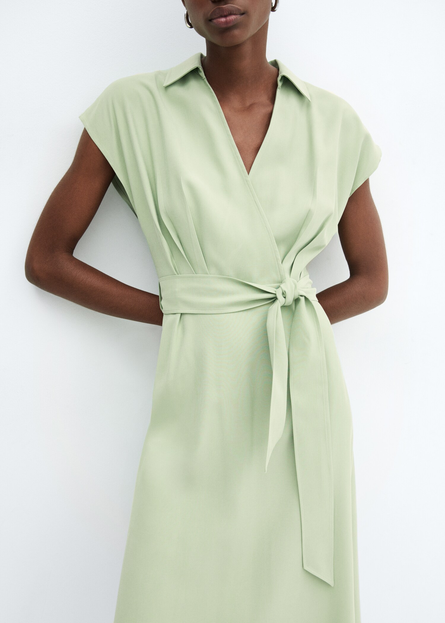 Belt wrap dress - Details of the article 6