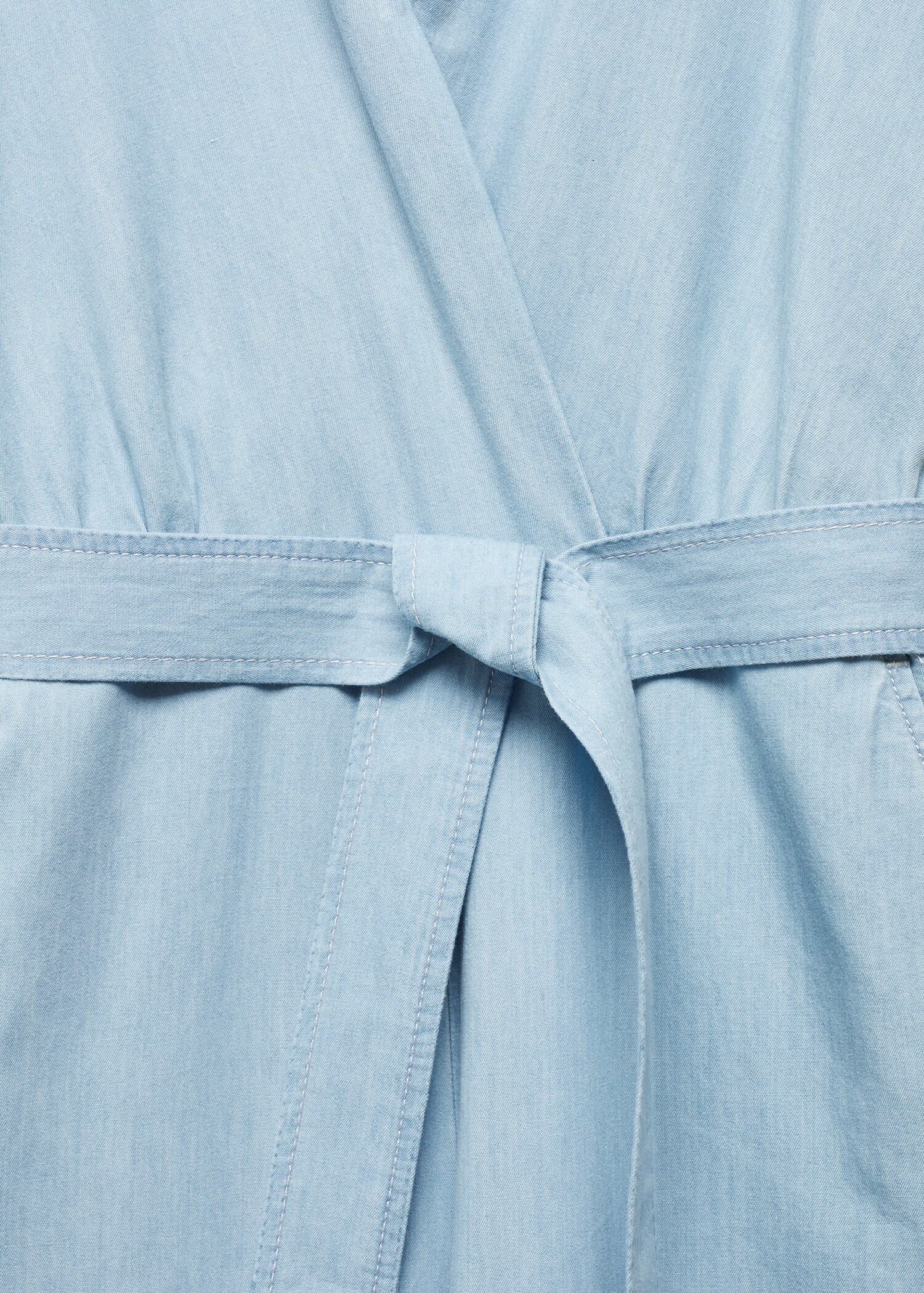 Denim jumpsuit belt - Details of the article 8