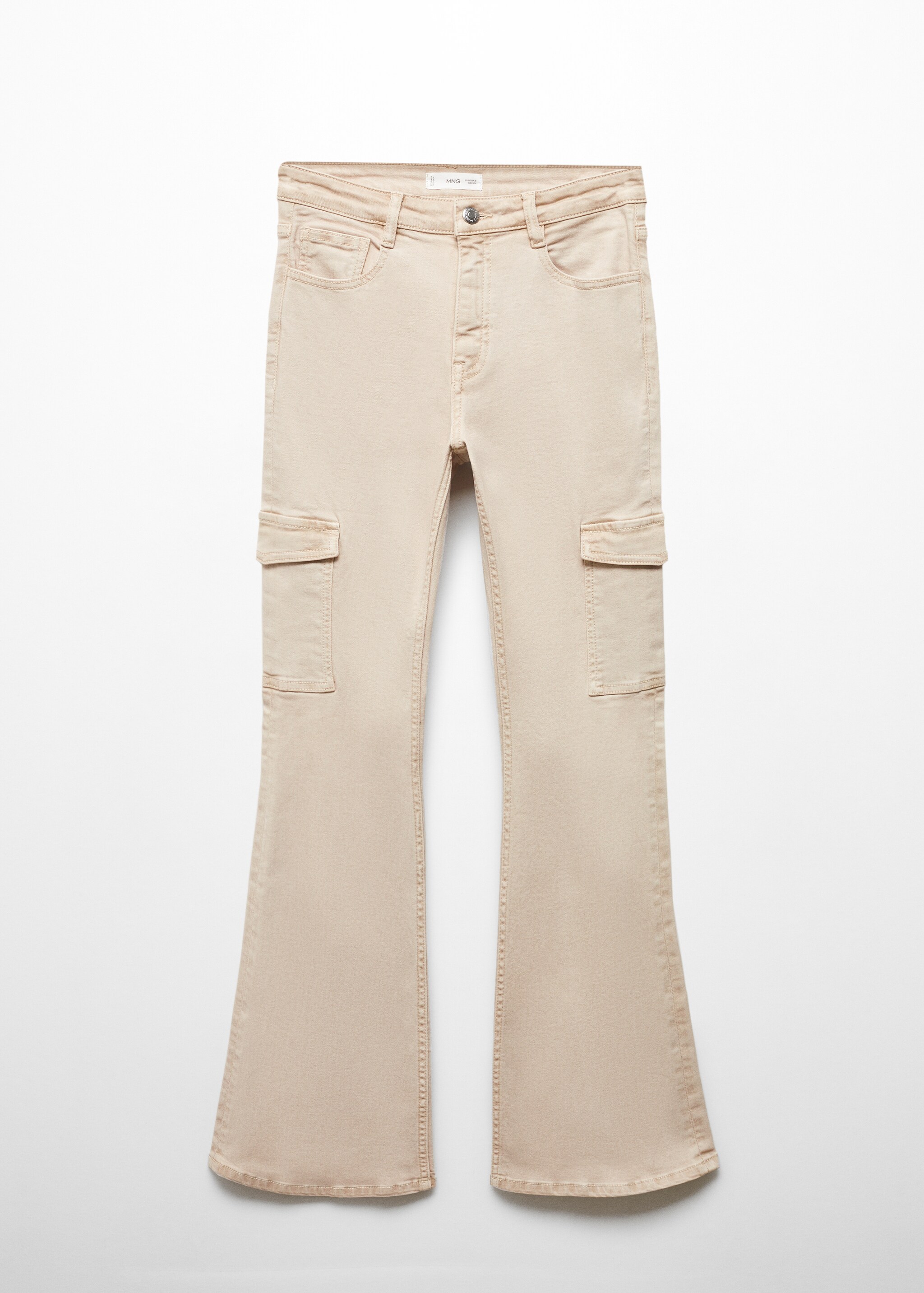 Flared cargo trousers - Article without model