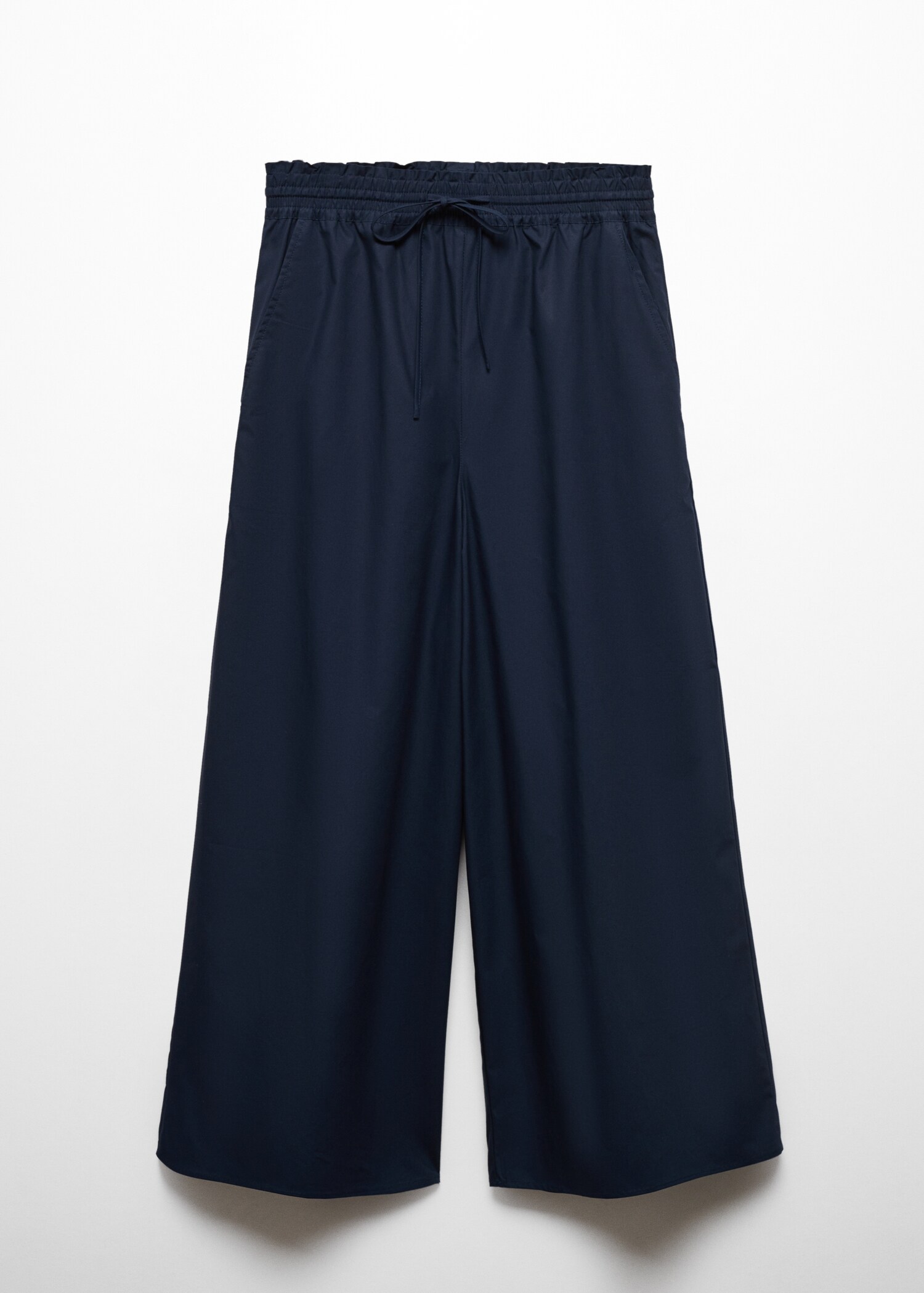 100% cotton culotte trousers  - Article without model