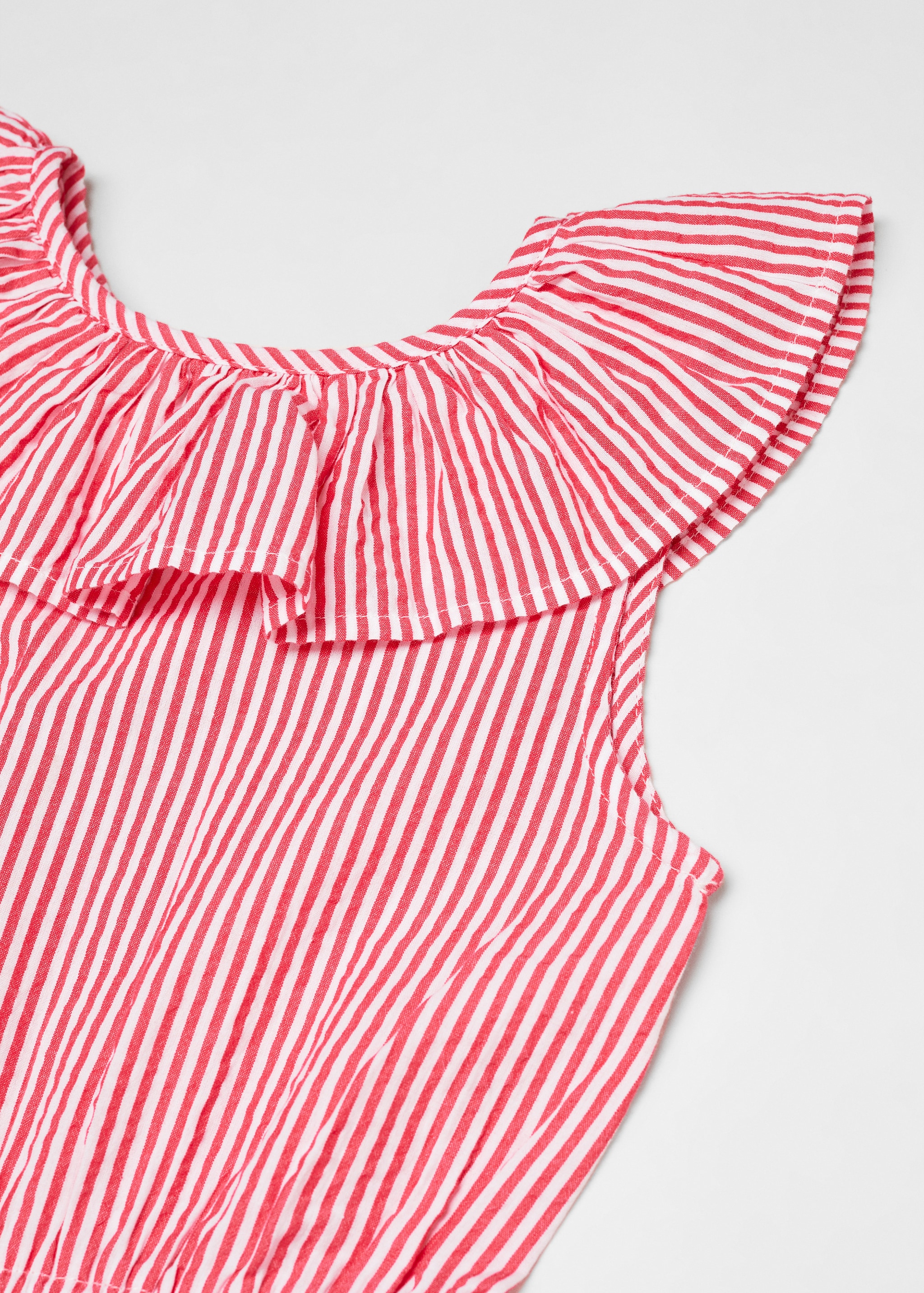 Striped long jumpsuit - Details of the article 8