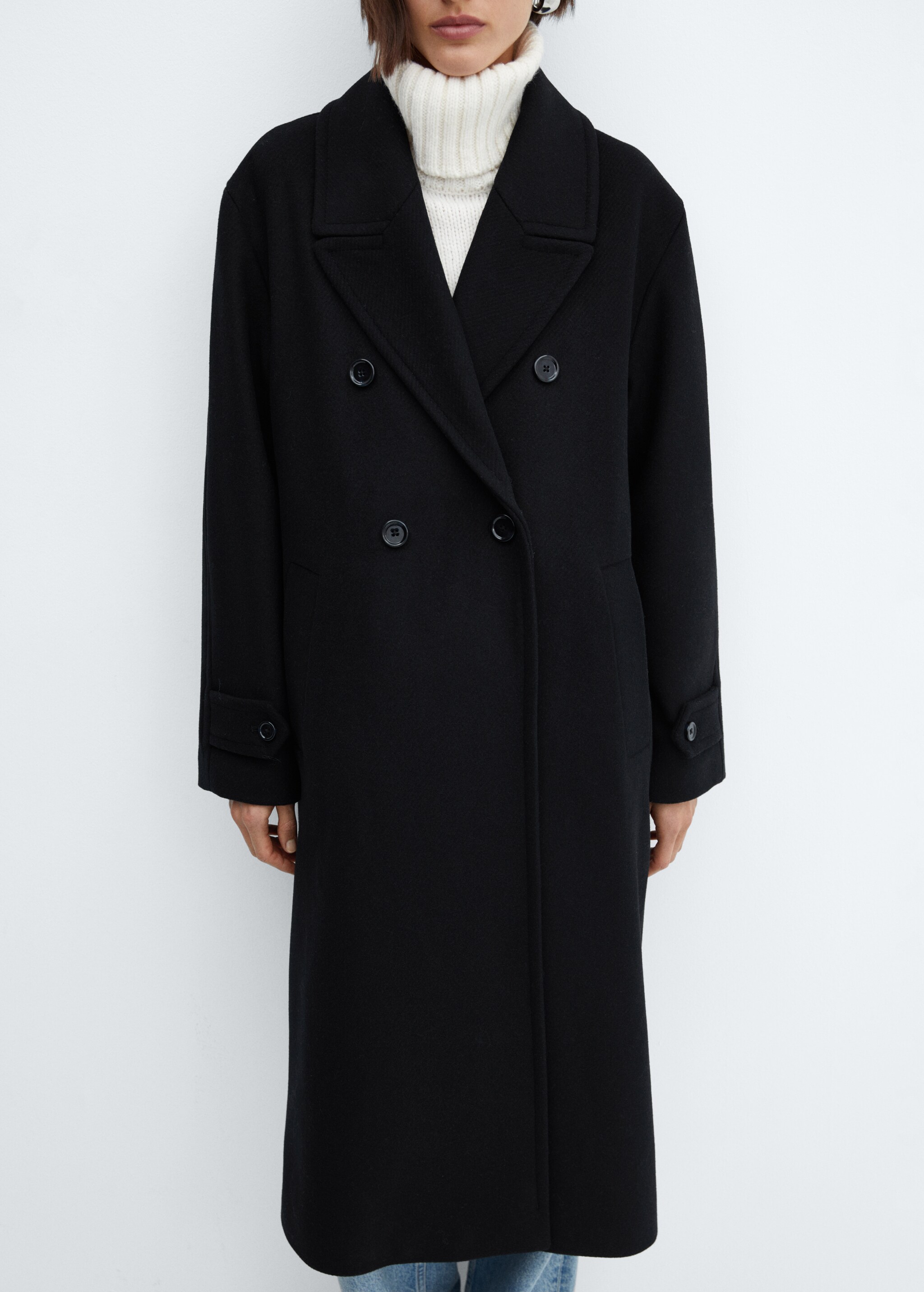 Oversize wool coat - Details of the article 6