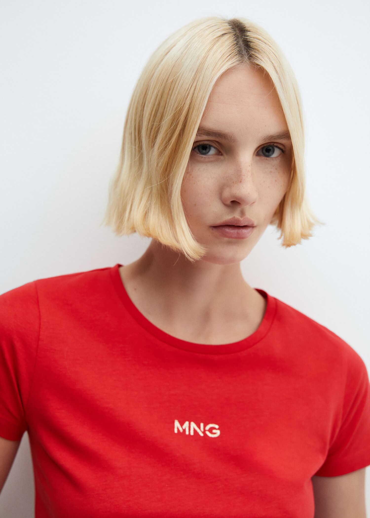 Metallic logo T-shirt - Details of the article 1