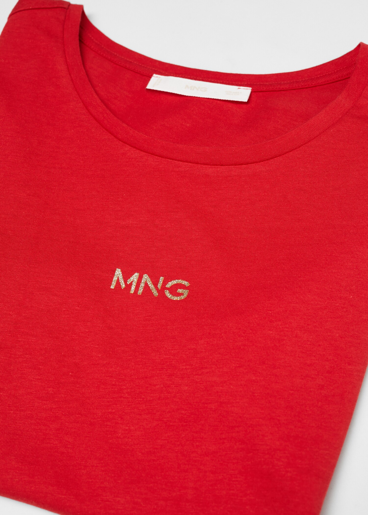 Metallic logo T-shirt - Details of the article 8