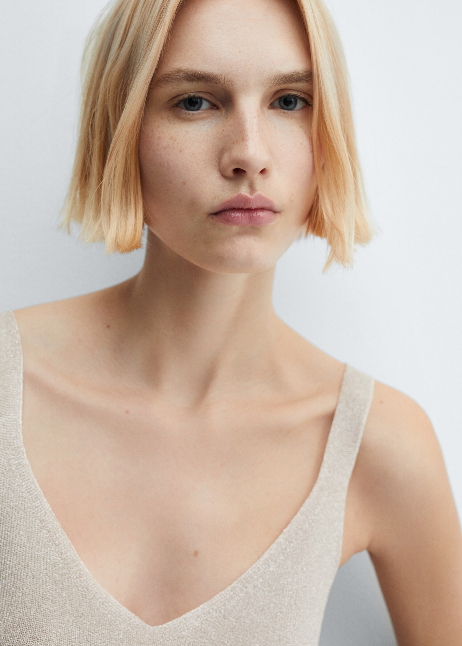 Strick-Top mit Lurex - Detail des Artikels 1