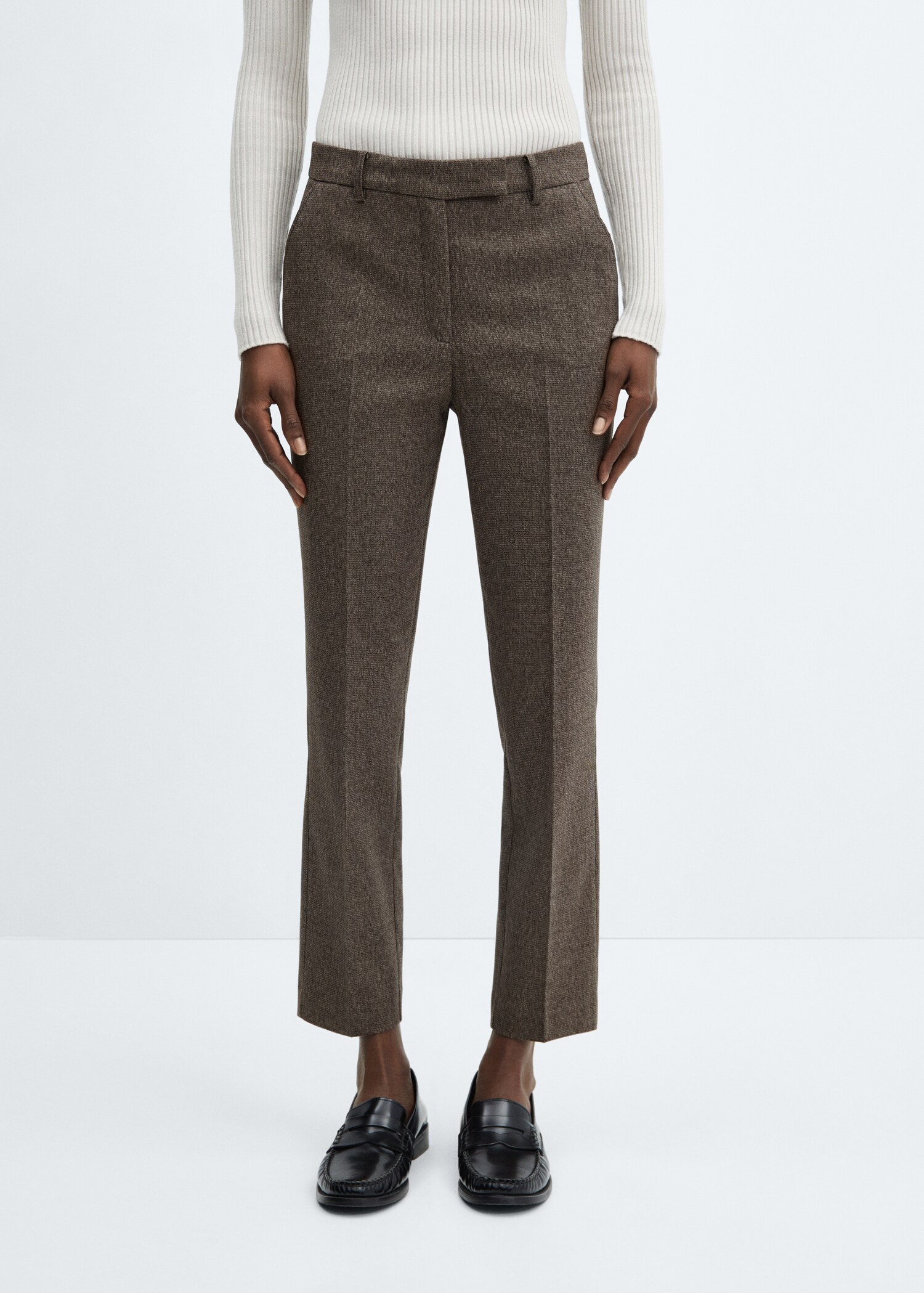 Mid-rise skinny pants - Medium plane