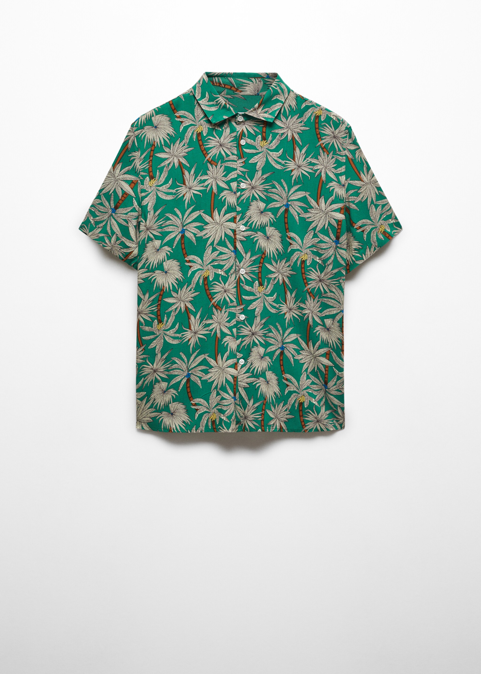 Hawaiian print short sleeve shirt - Article without model