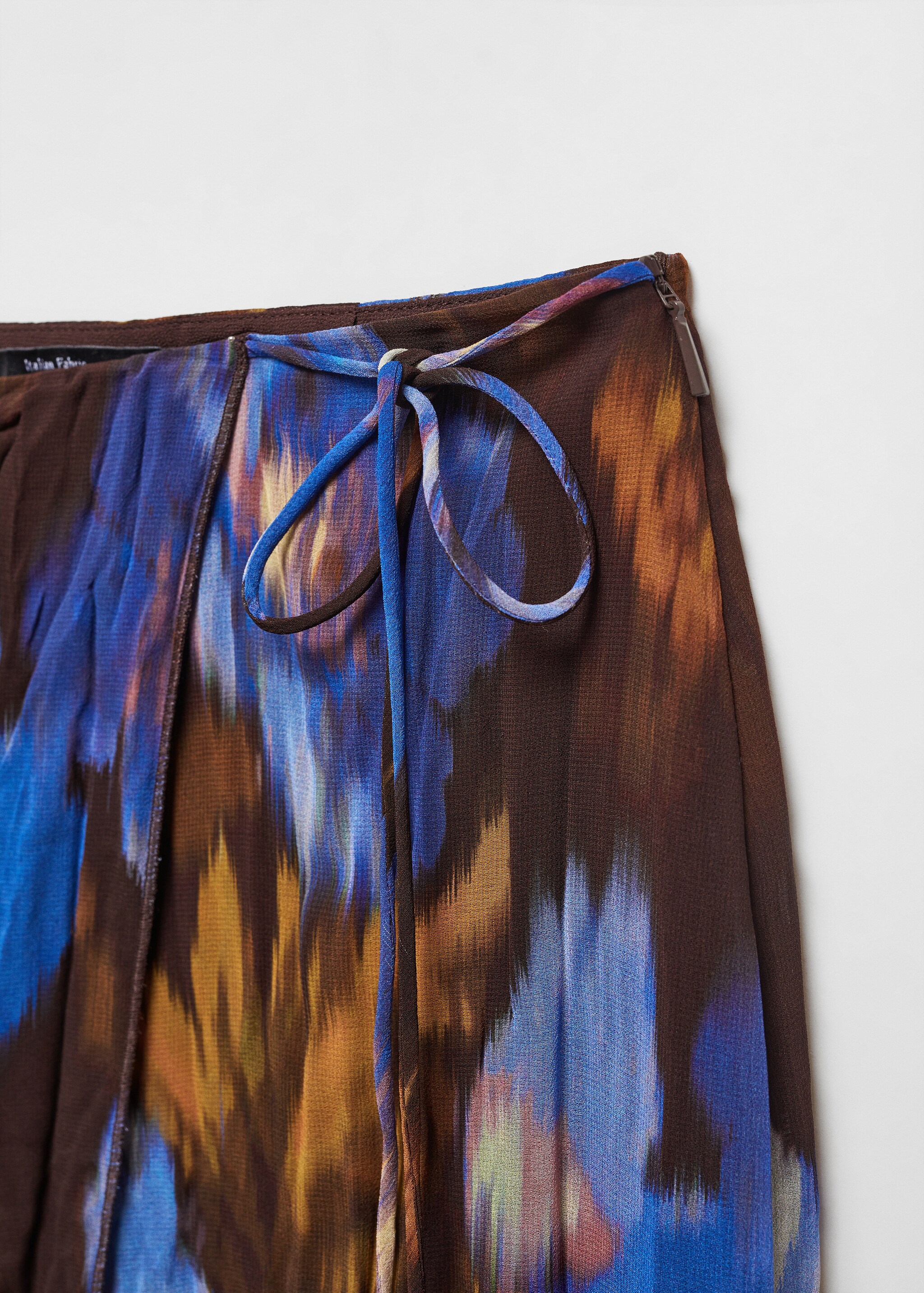 Wrap print skirt - Details of the article 8