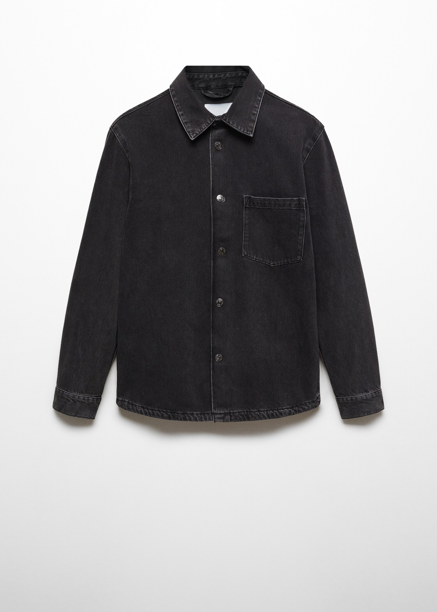 Pocket denim overshirt - Article without model