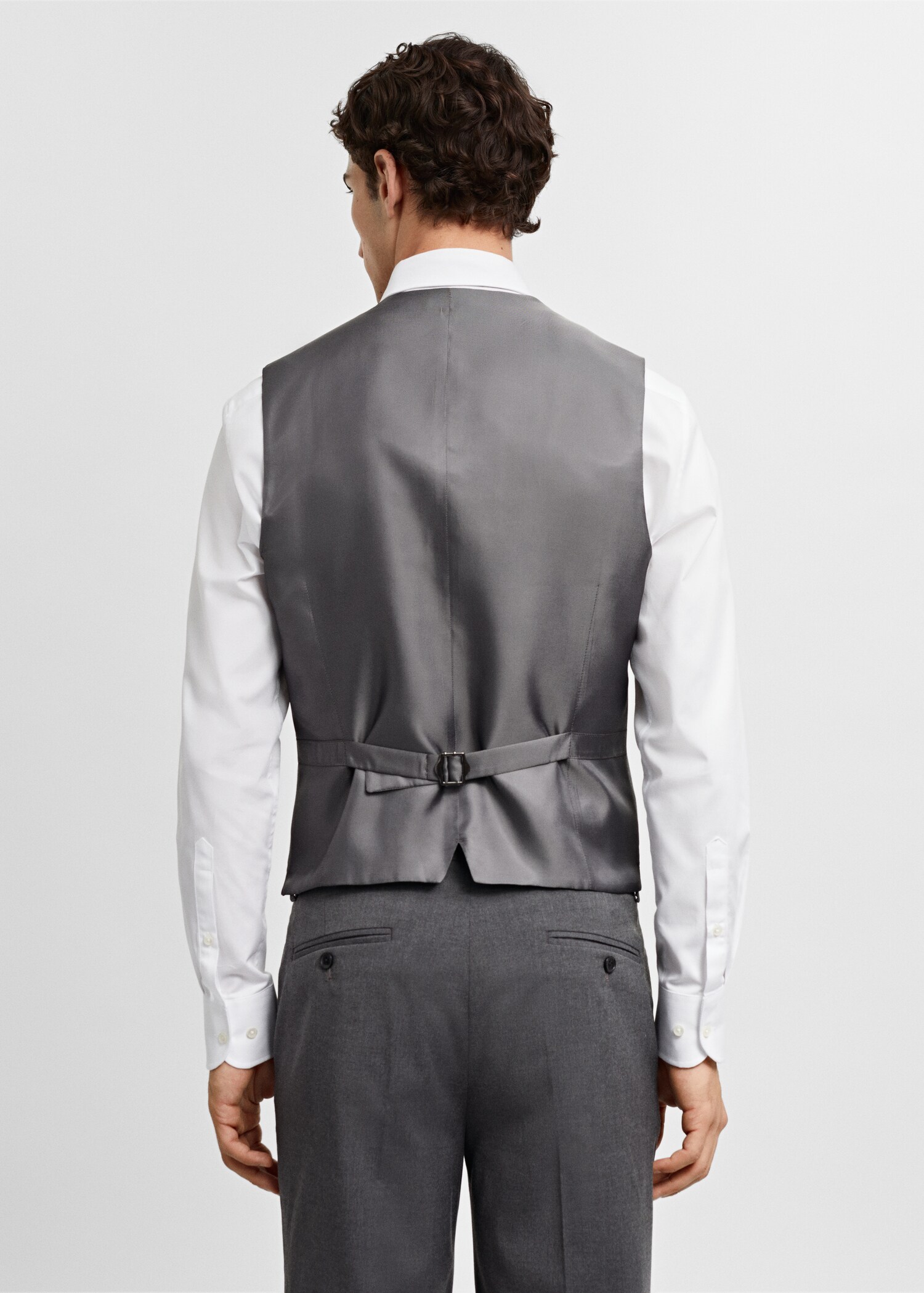 Gilet de costume slim fit - Verso de l’article