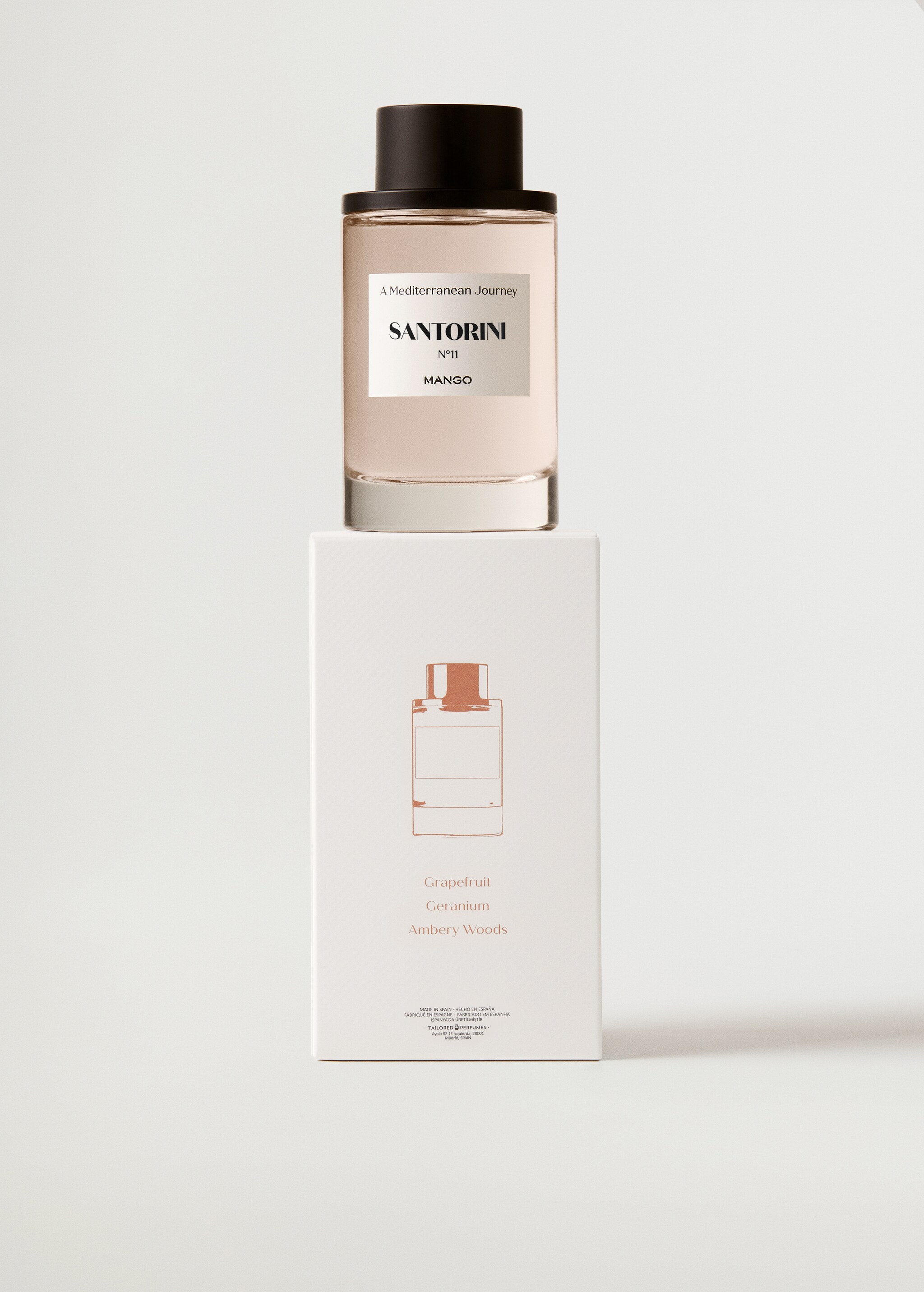 Fragrance Santorini 100 ml - Reverse of the article