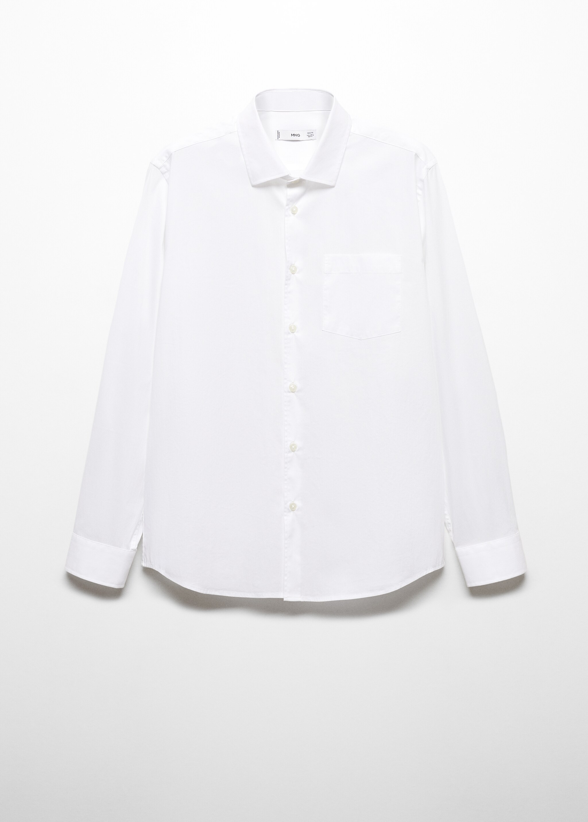 Classic-fit poplin shirt - Article without model