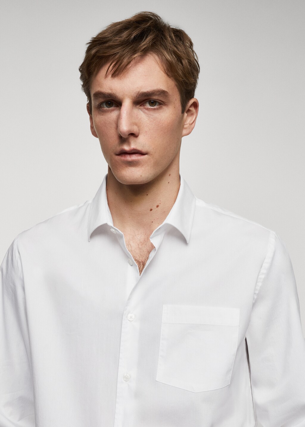 Classic fit poplin shirt hotsell