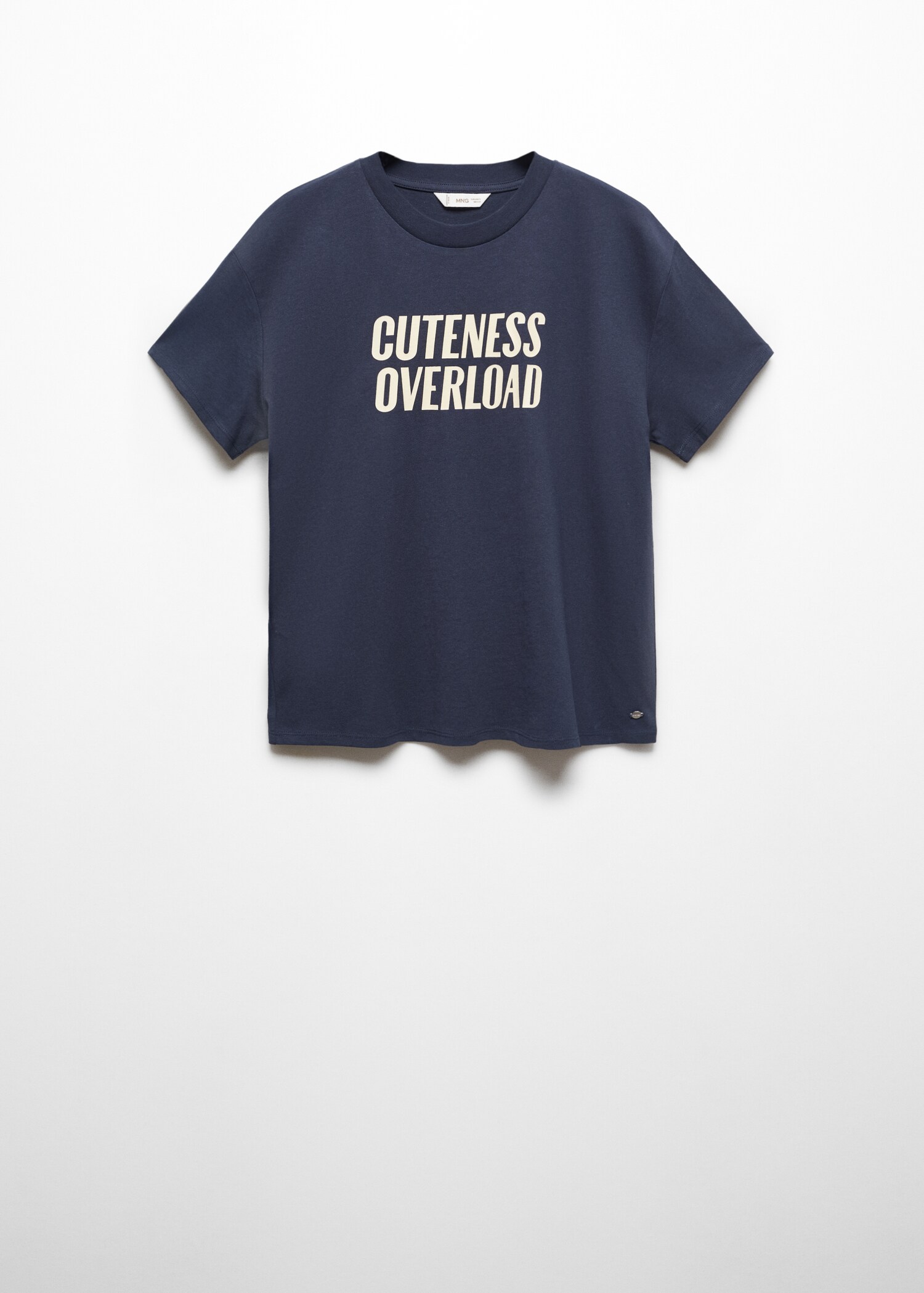 T-Shirt mit Textaufdruck - Artikel ohne Model