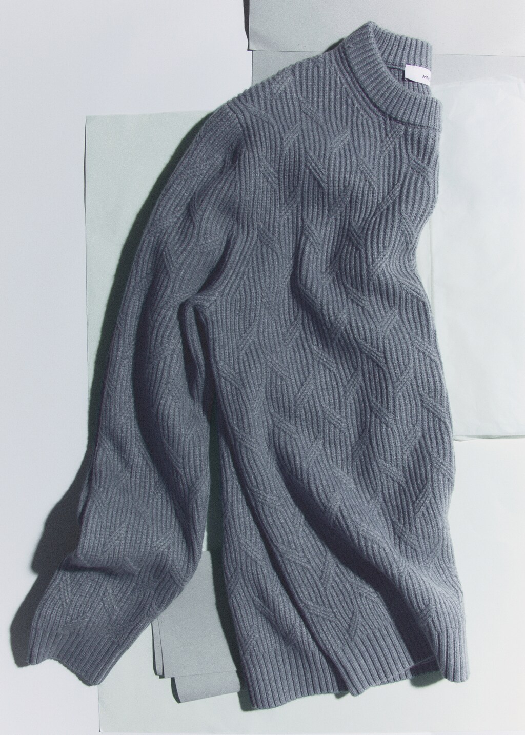 Braided knitted sweater Men MANGO Canada
