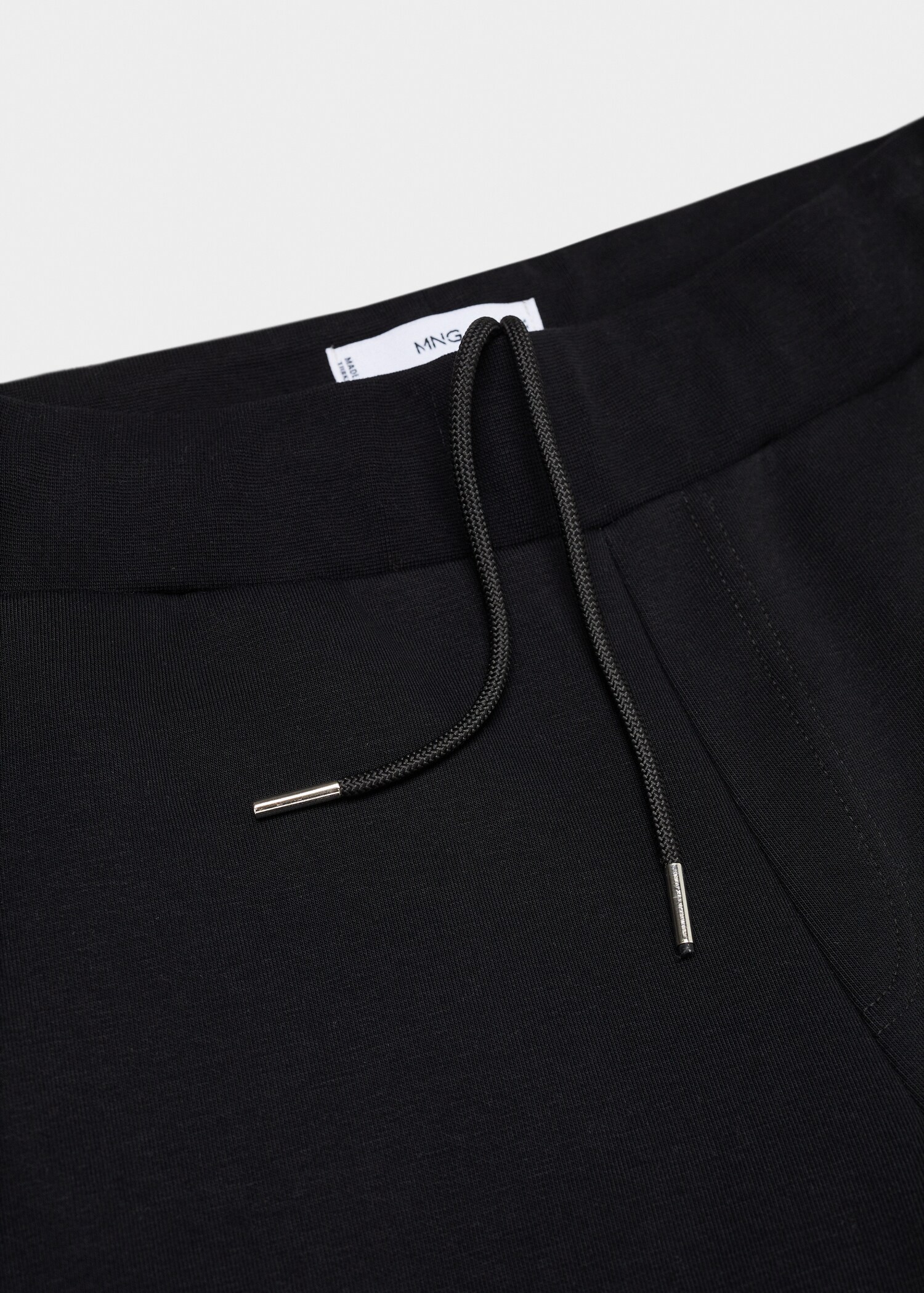 Cotton jogger-style trousers - รายละเอียดของสินค้า 8