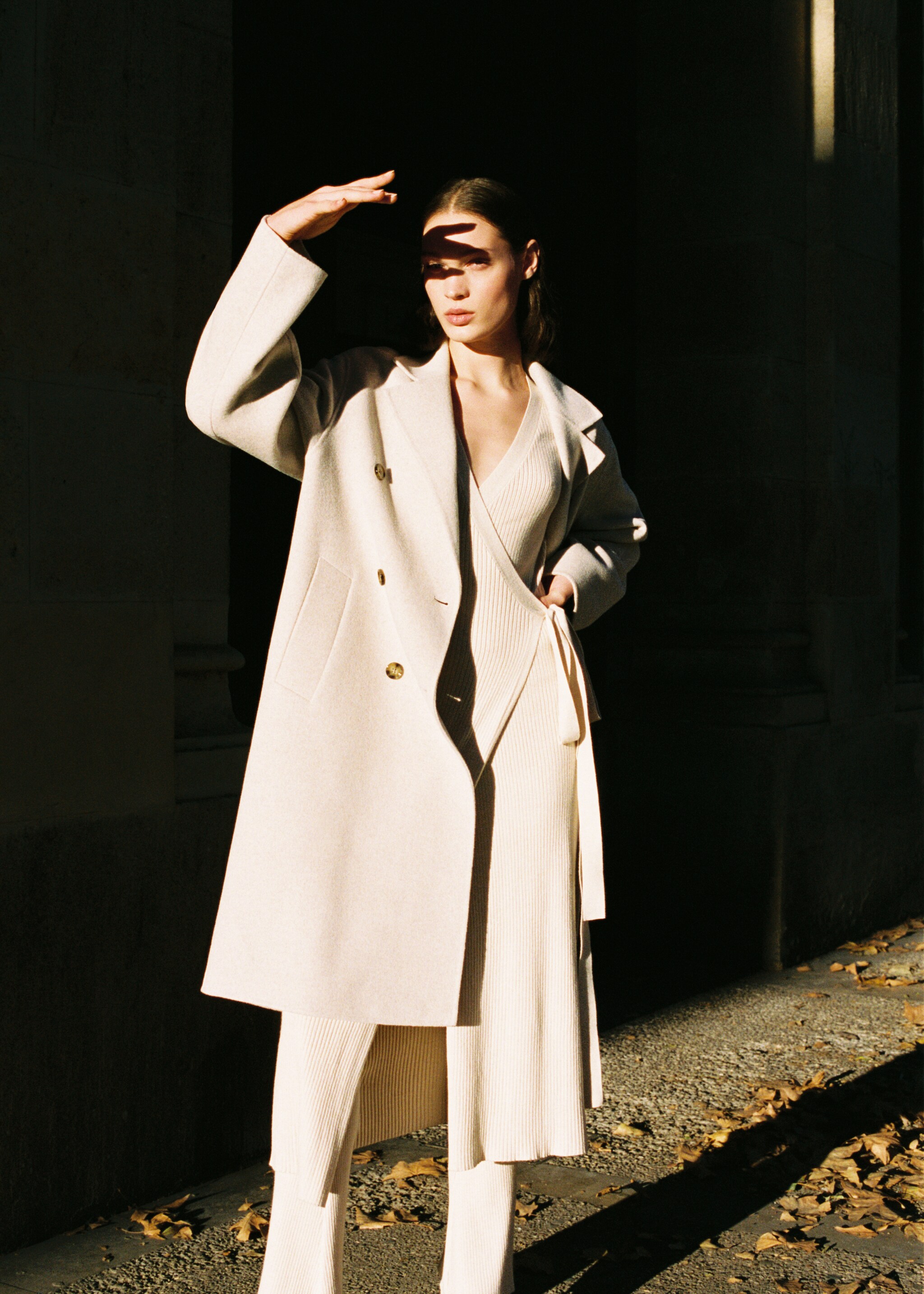 Handmade oversized wool coat - Details of the article 9