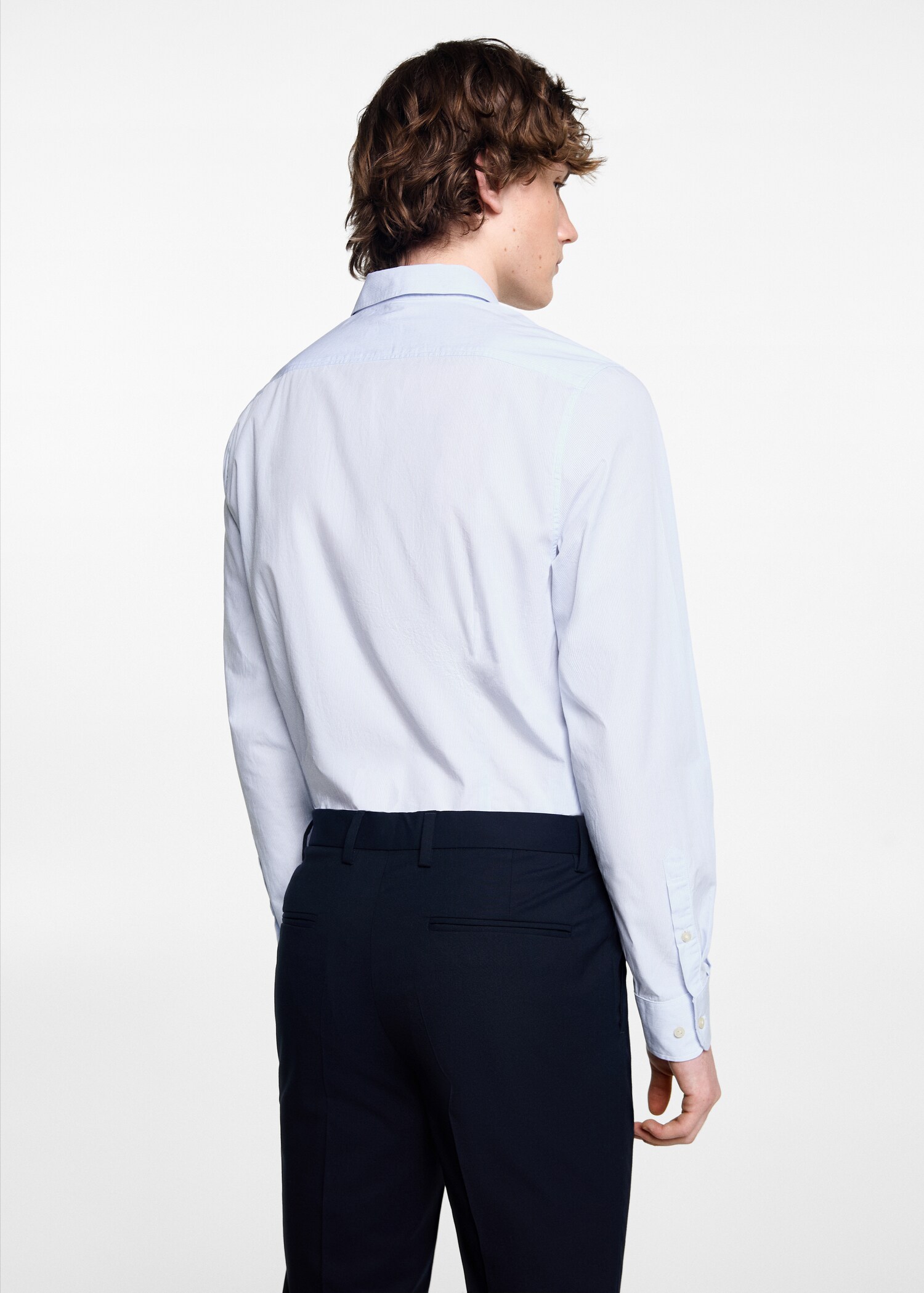 Chemise oxford en coton - Verso de l’article