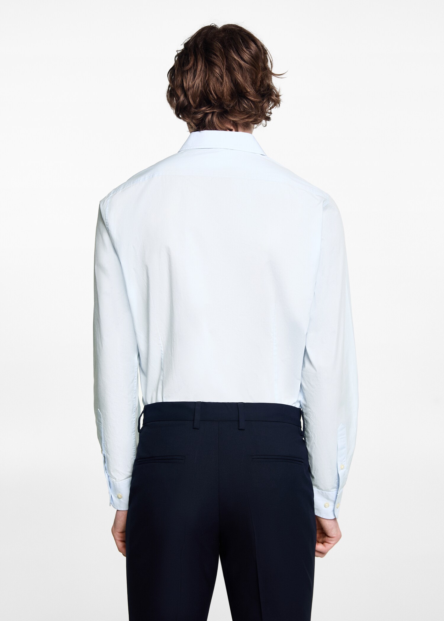 Chemise oxford en coton - Verso de l’article