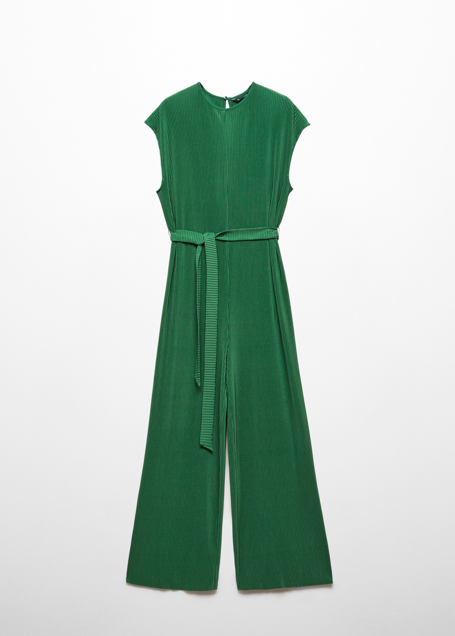 Pleated jumpsuit with bow - Article without model