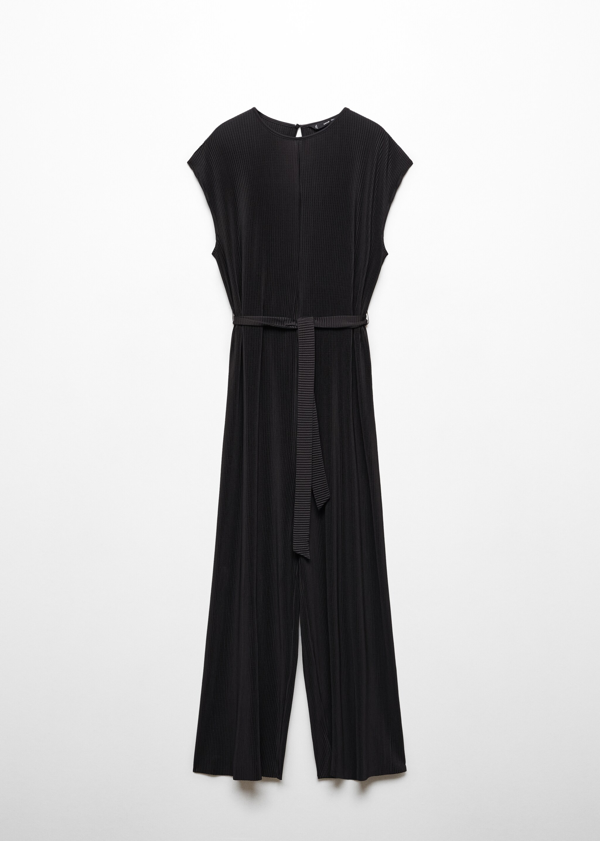 Pleated jumpsuit with bow - Article without model
