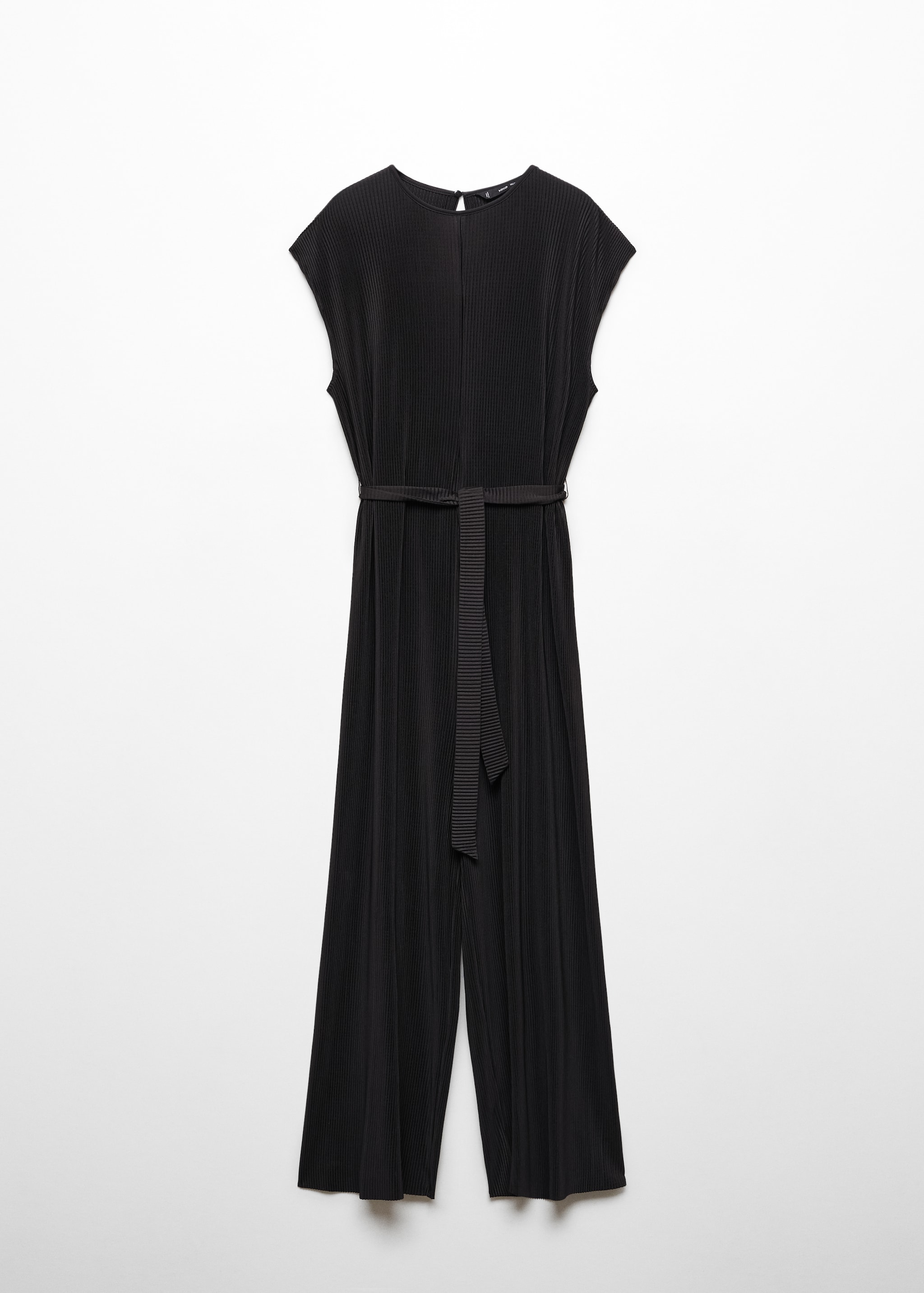 Pleated jumpsuit with bow - Article without model