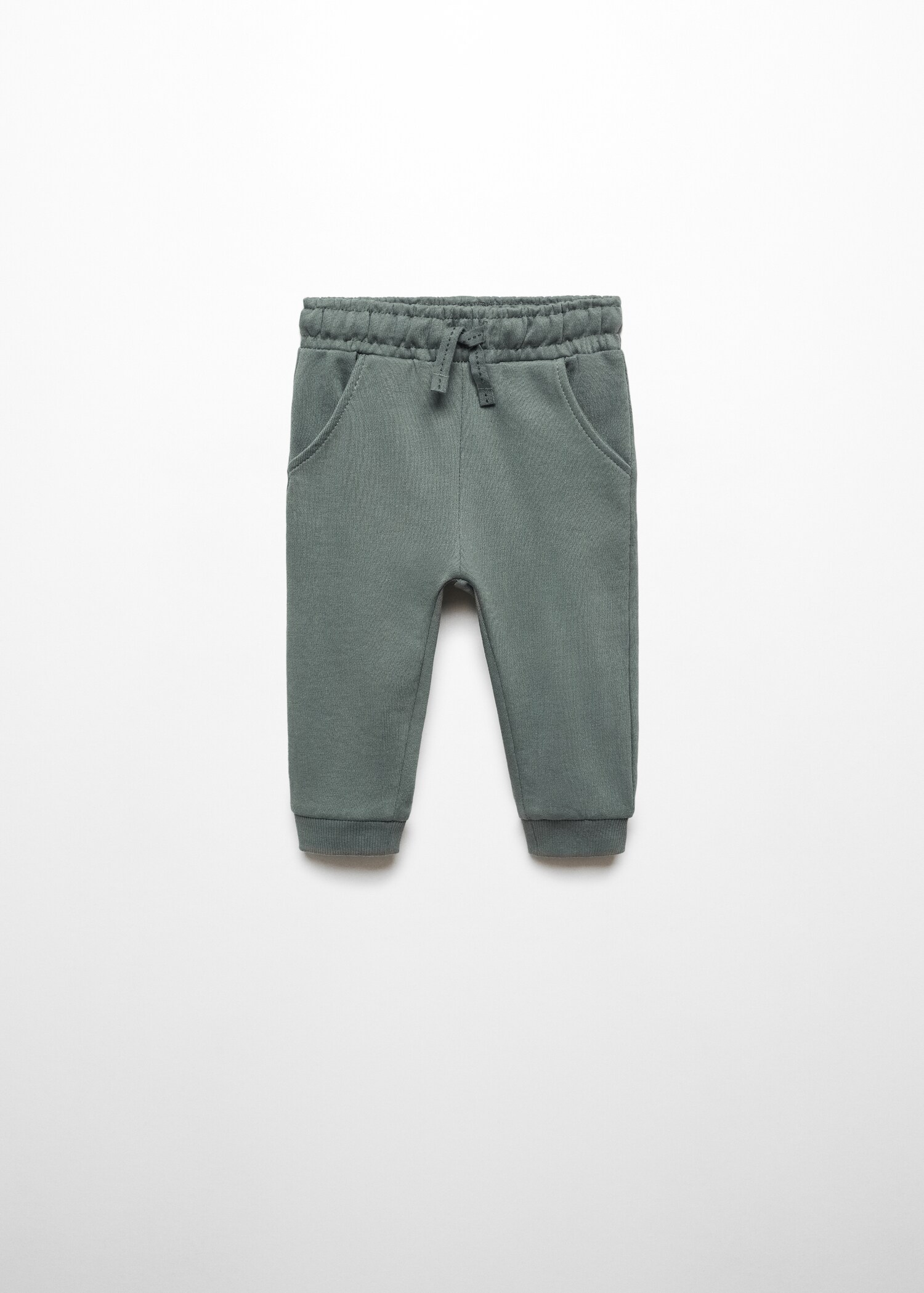 Cotton jogger-style trousers - Article without model