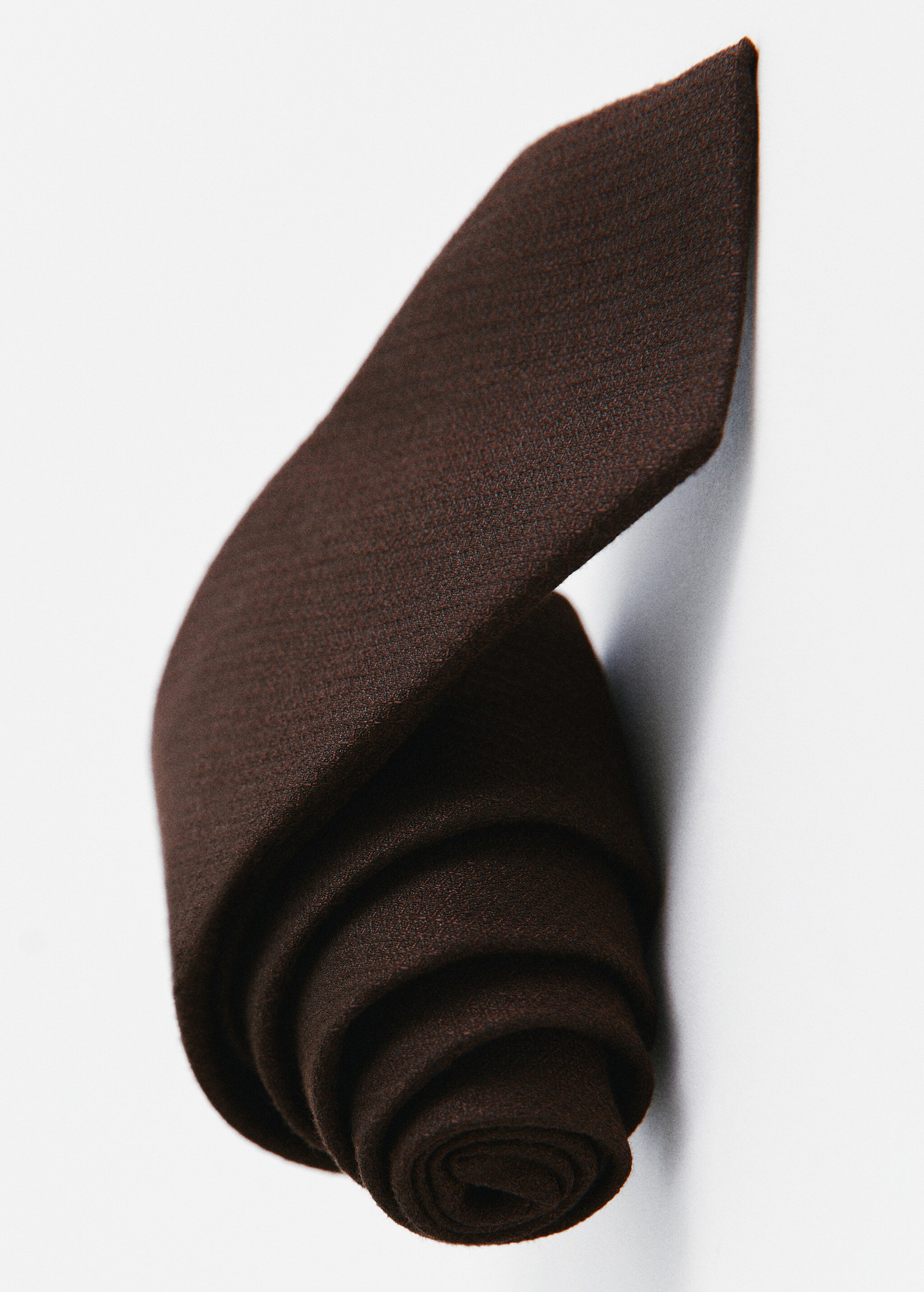 Фактурный галстук из хлопка - Деталь изделия 9