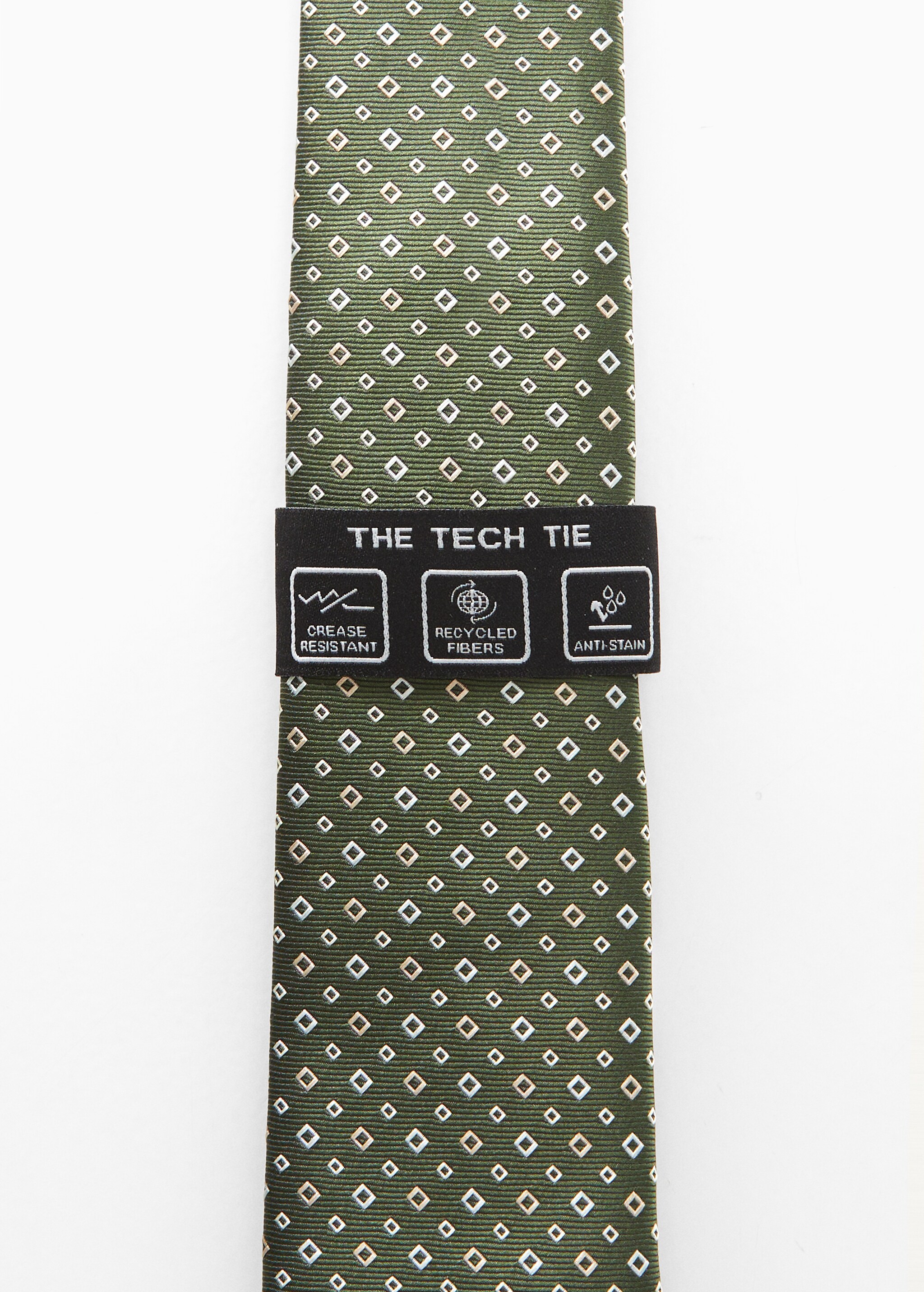 Geometric patterned tie - Details of the article 1