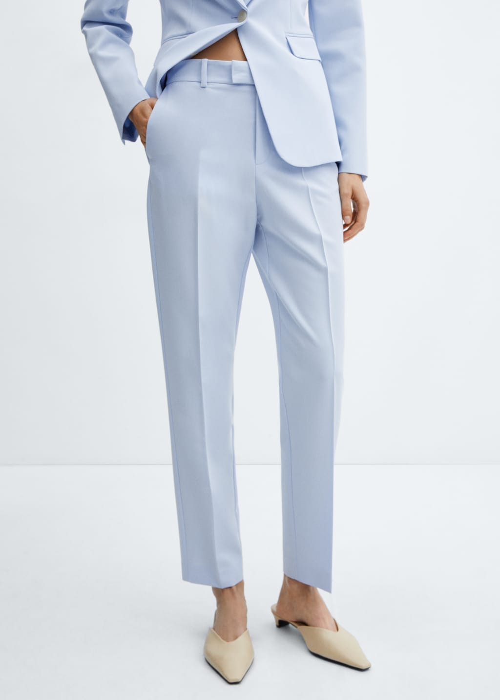Mango formal pants discount