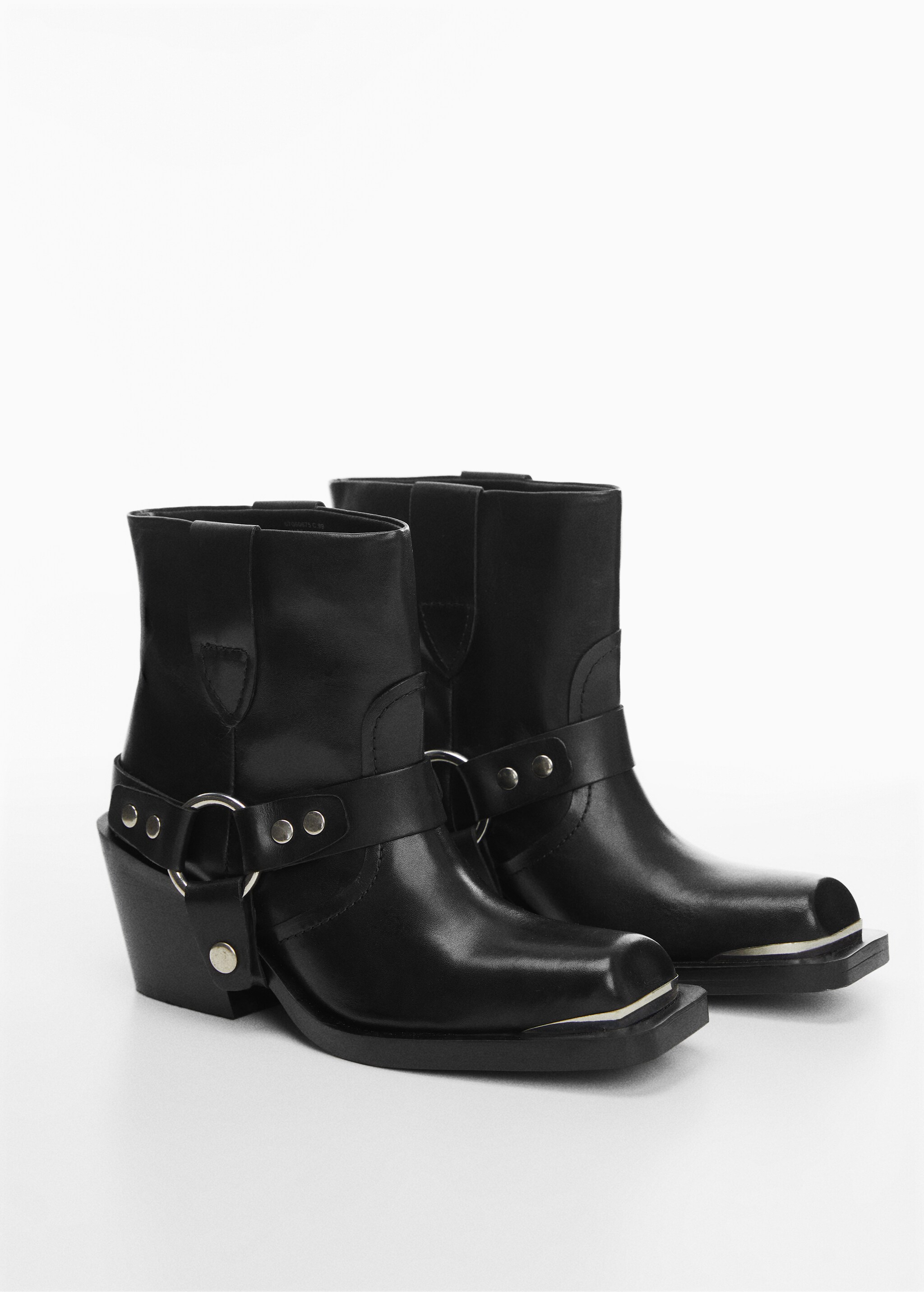 Buckle ankle boots - Medium plane