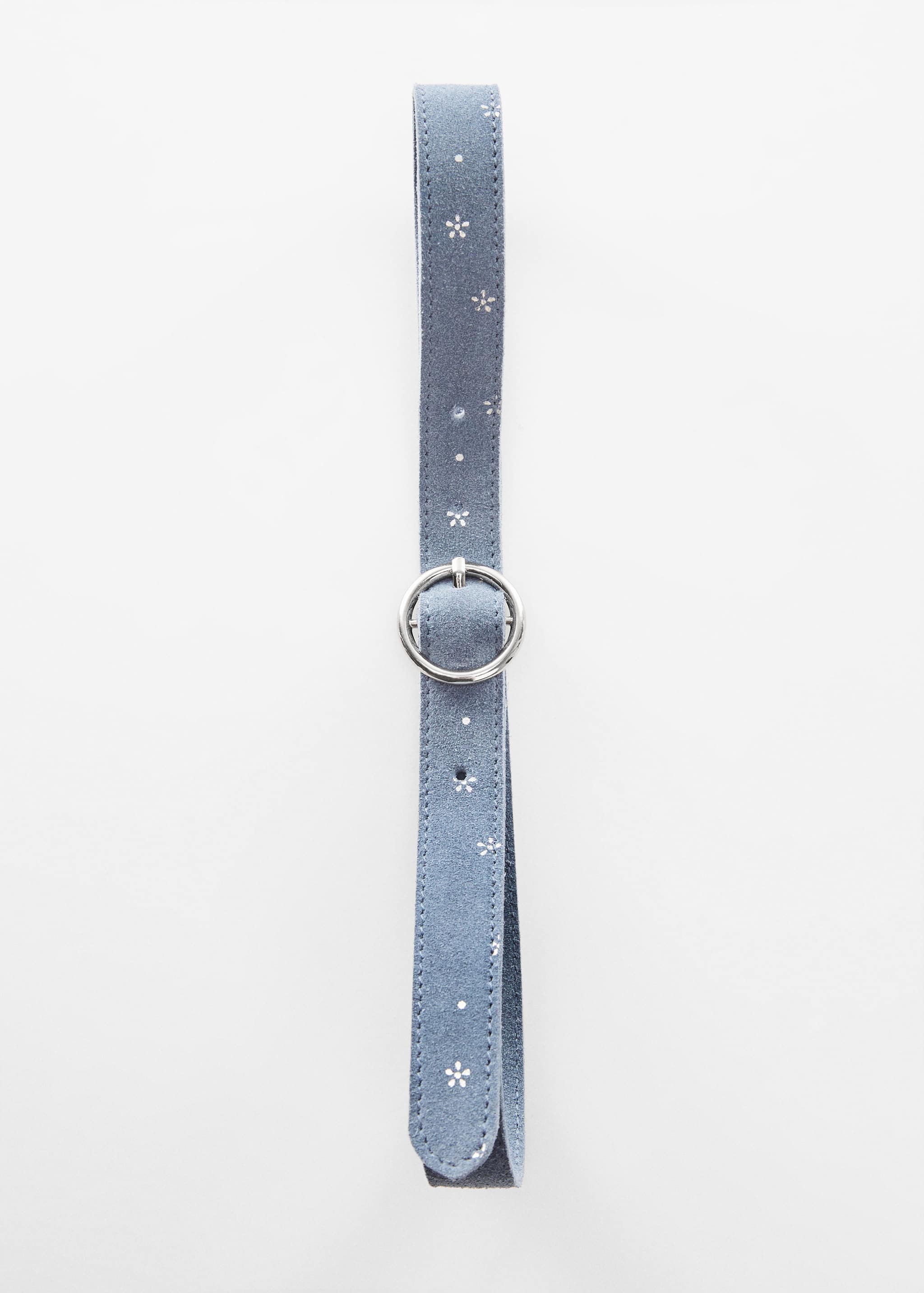 Buckle leather belt - Details of the article 1