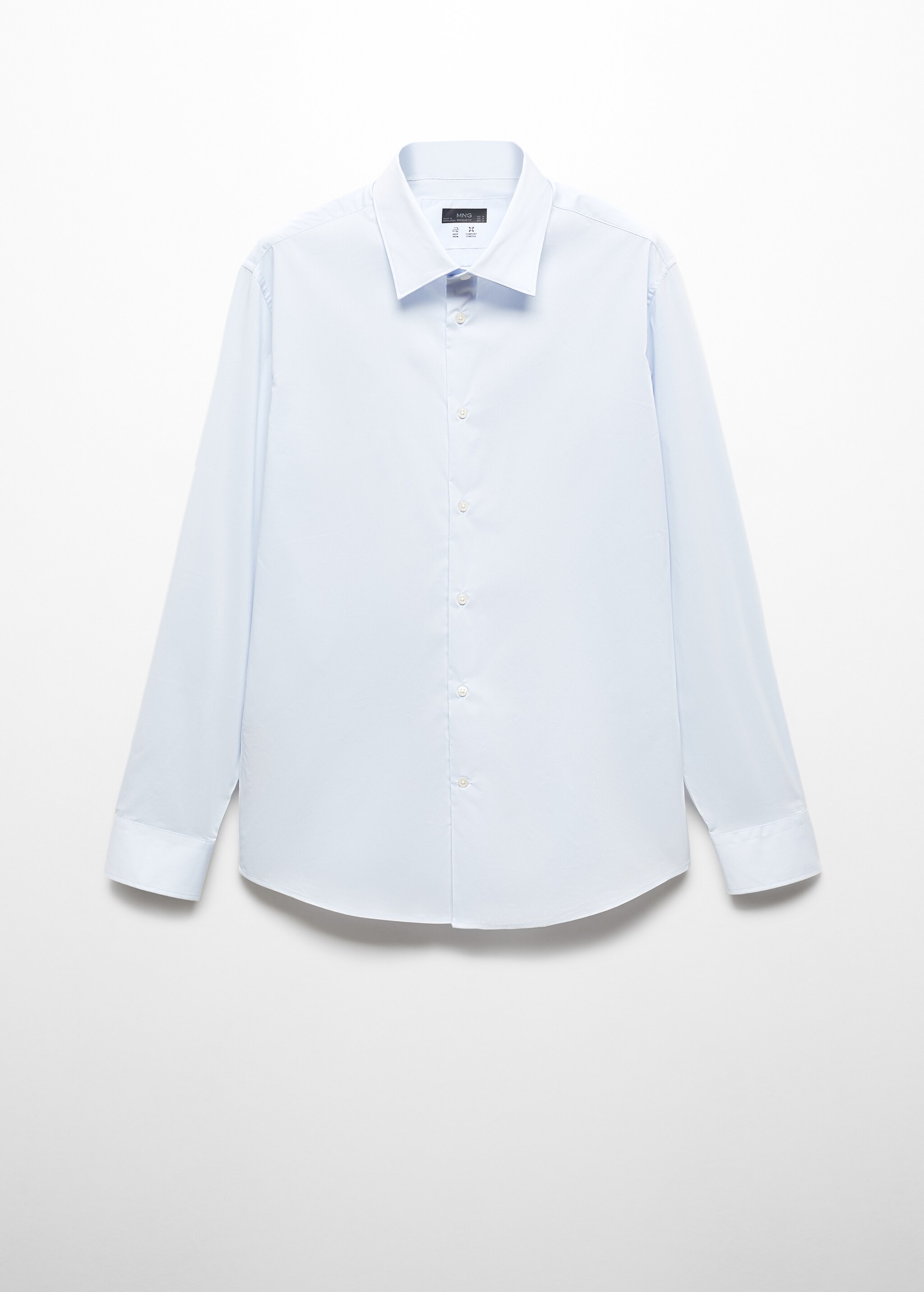 Camisa slim fit de algodão stretch - Artigo sem modelo