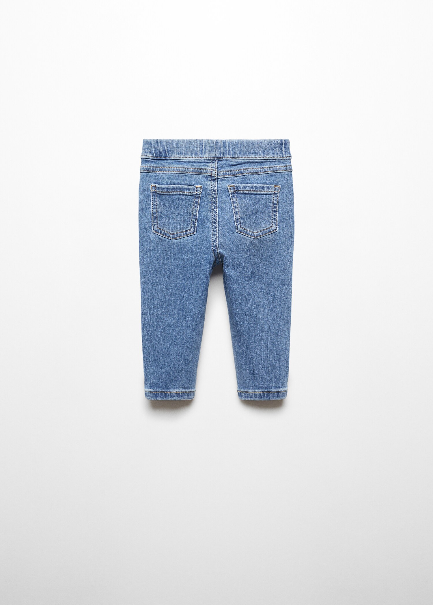 Jeans cintura elástica - Verso do artigo