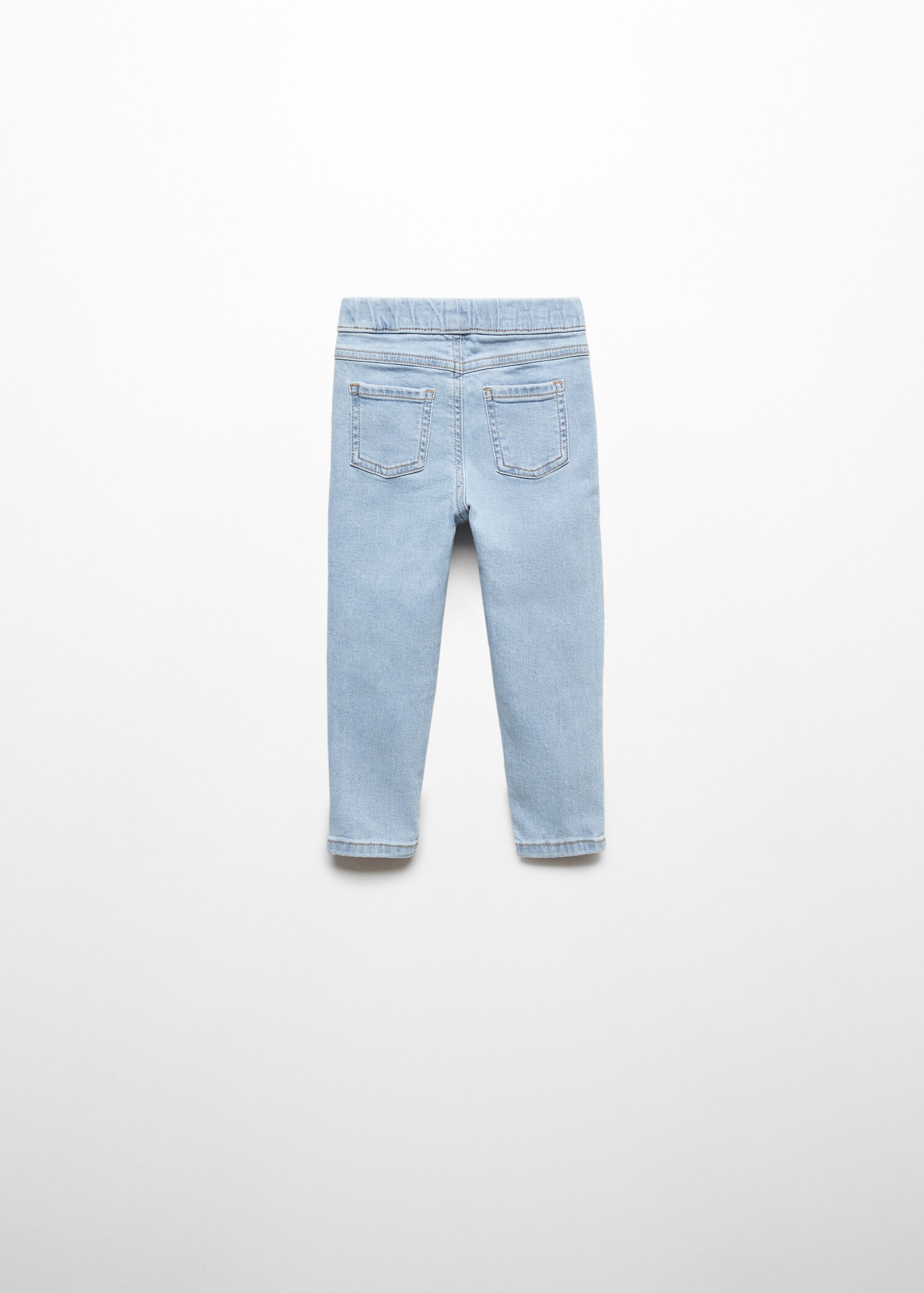 Jeans cintura elástica - Verso do artigo