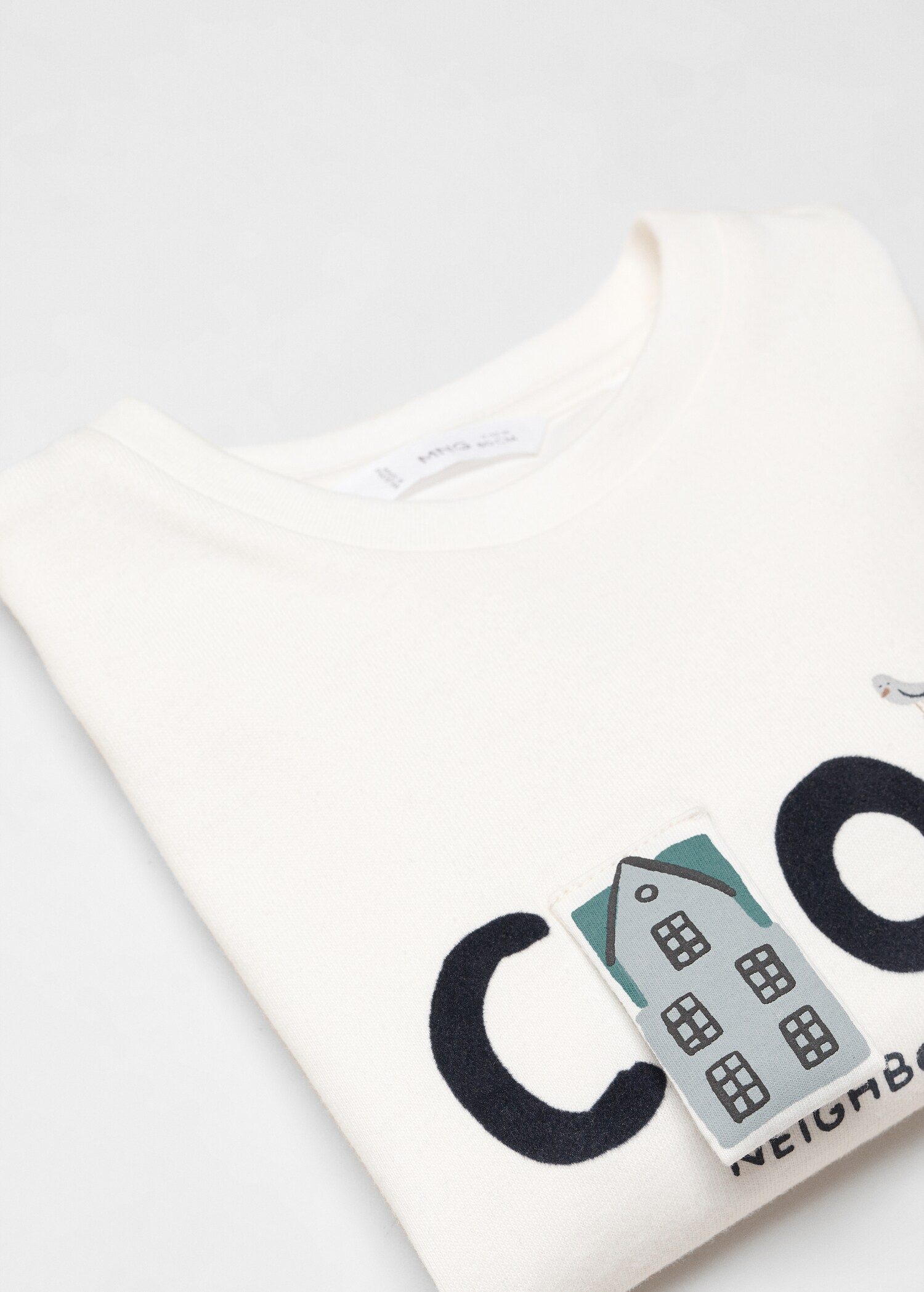 Långärmad t-shirt budskap - Detaljer om artikeln 0