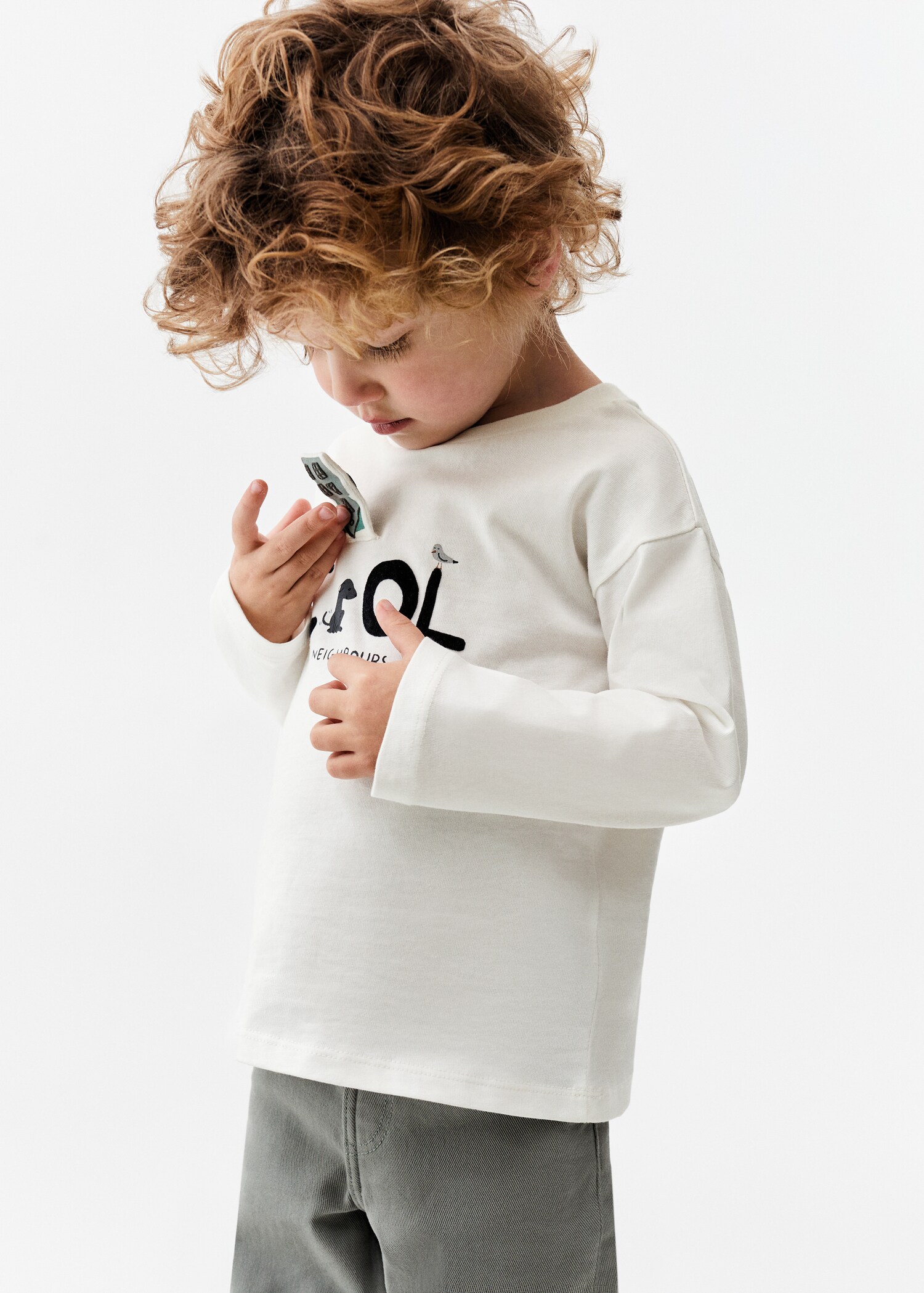 Långärmad t-shirt budskap - Detaljer om artikeln 1