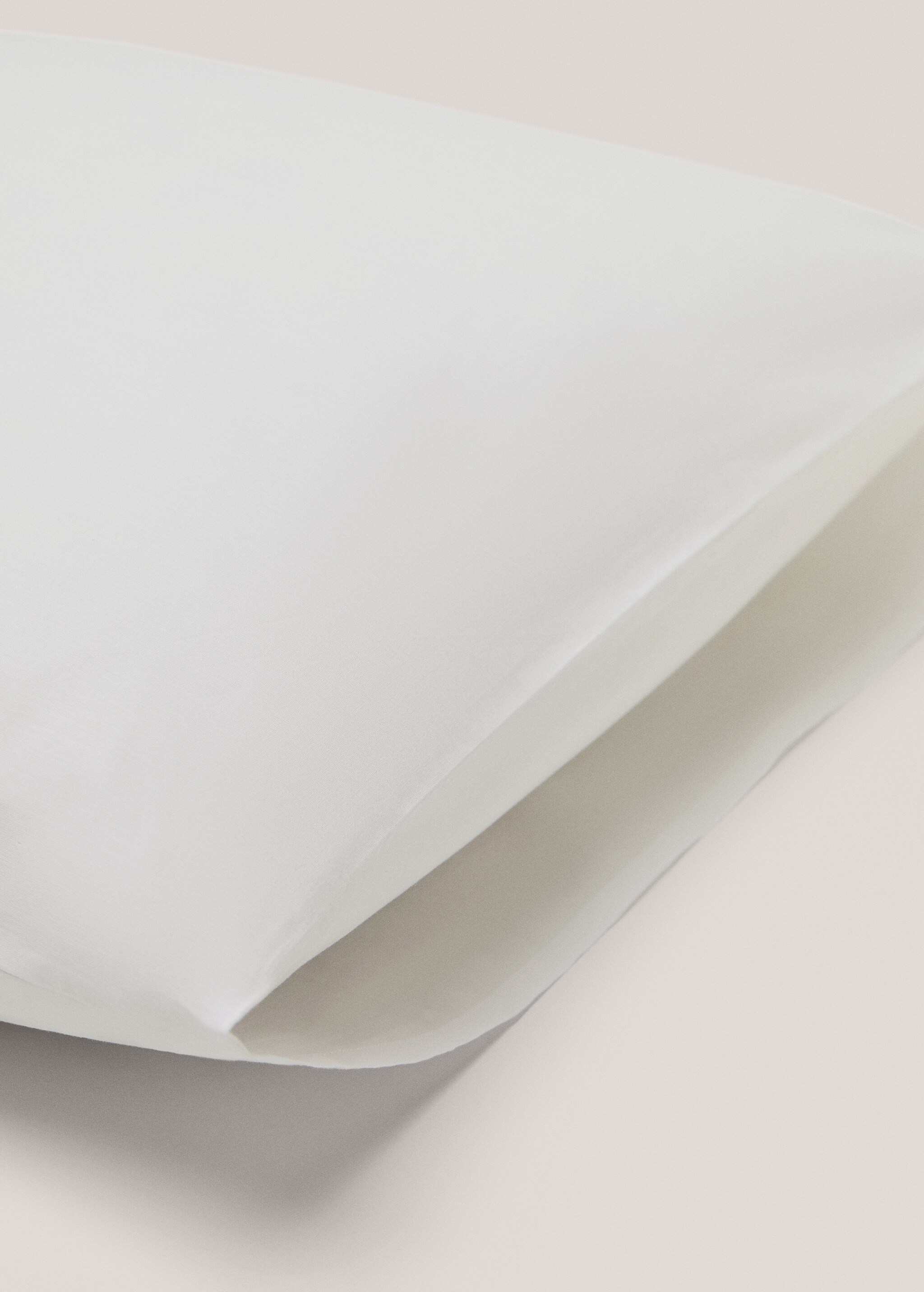 Percale cotton pillowcase 50x75cm - Details of the article 3