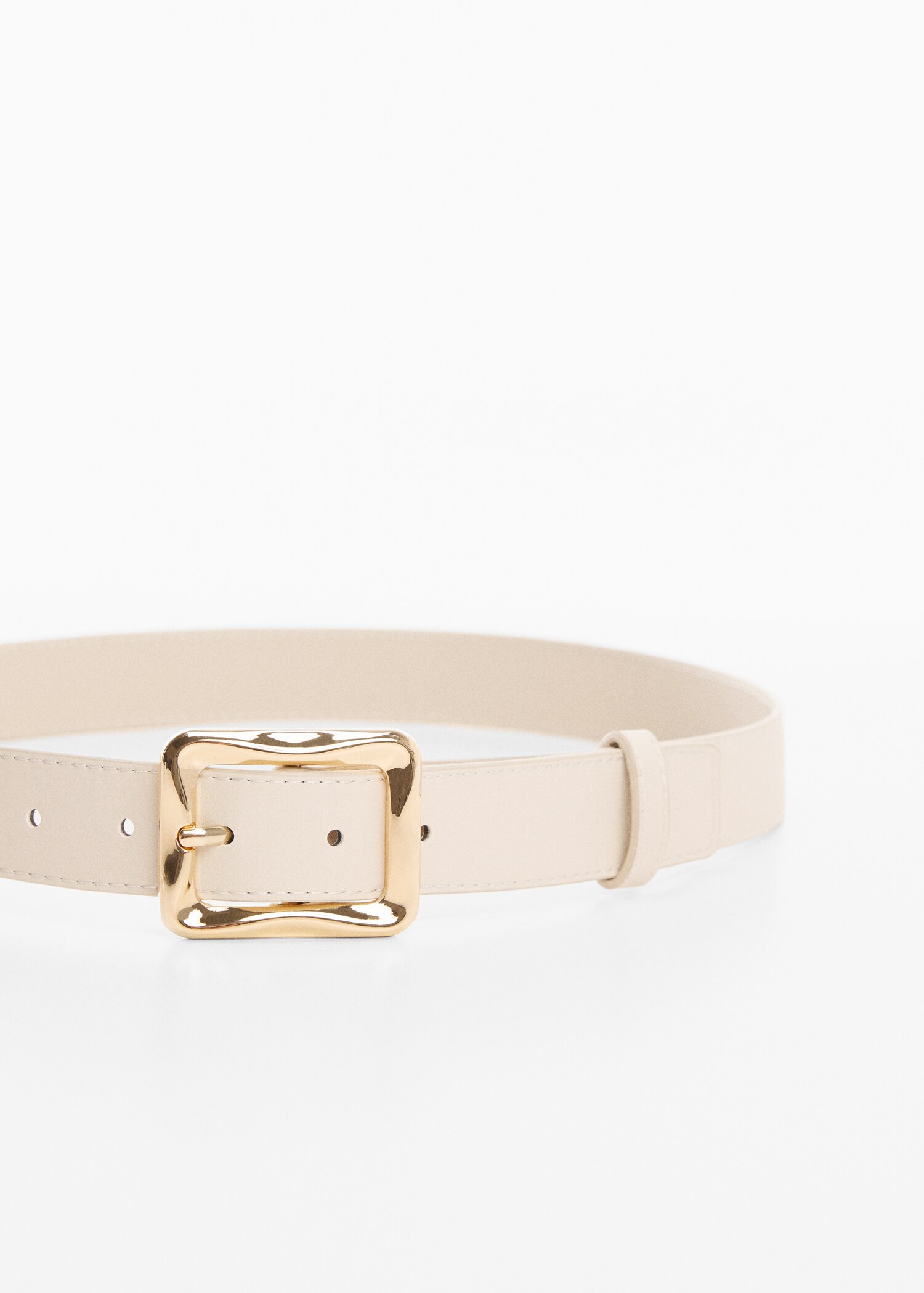 Belt with irregular buckle  - Details of the article 1