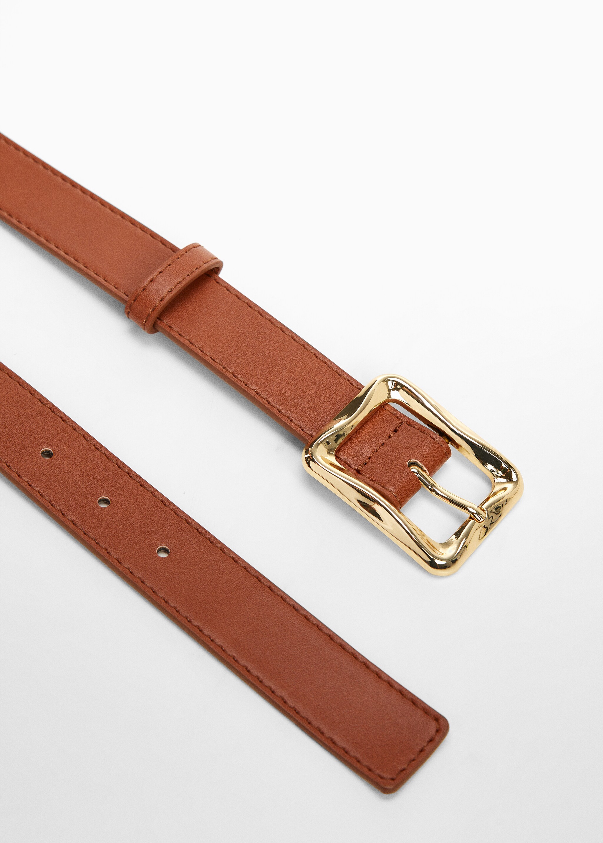 Belt with irregular buckle  - Details of the article 1