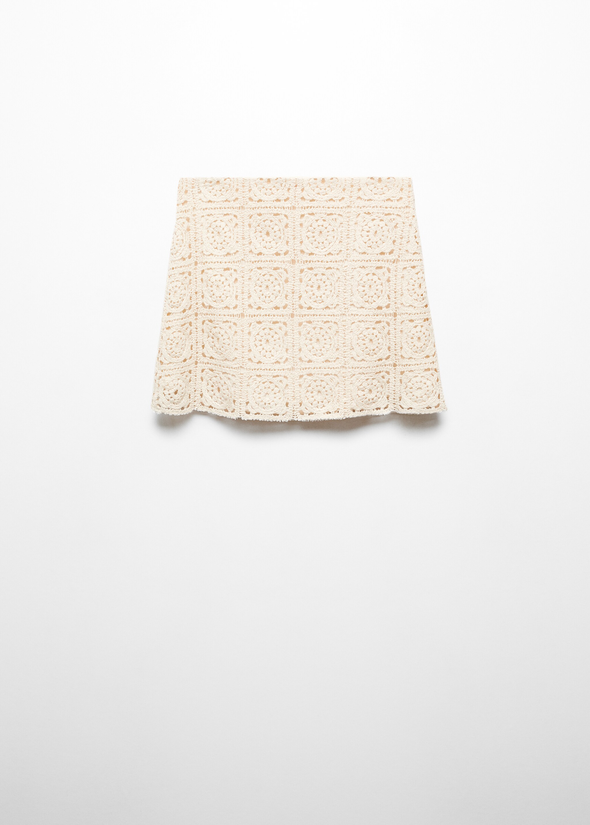 Embroidered cotton skirt - Article without model
