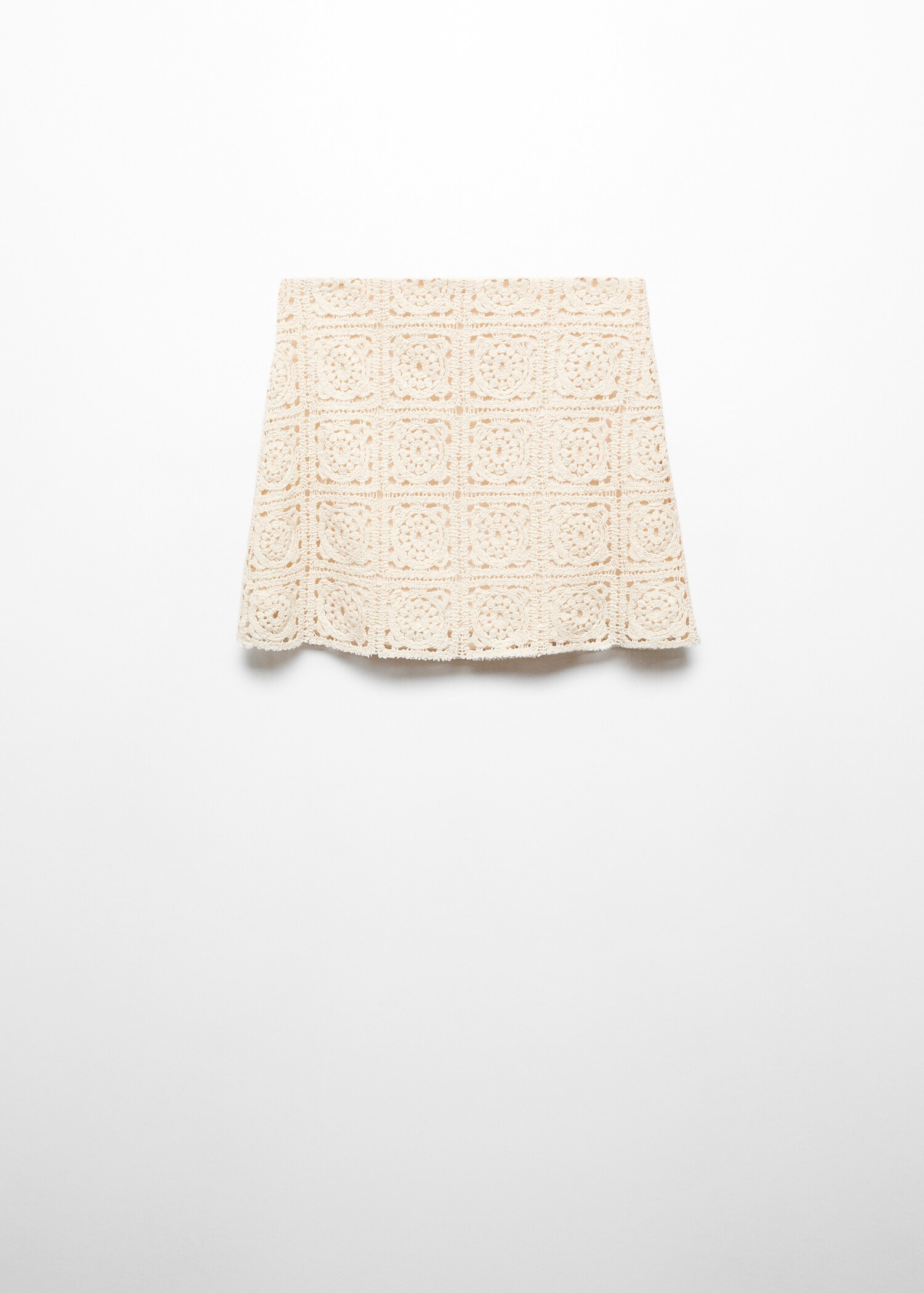 Embroidered cotton skirt - Товар без моделі