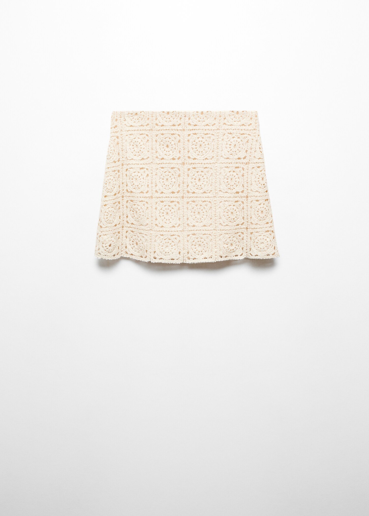 Embroidered cotton skirt - Article without model