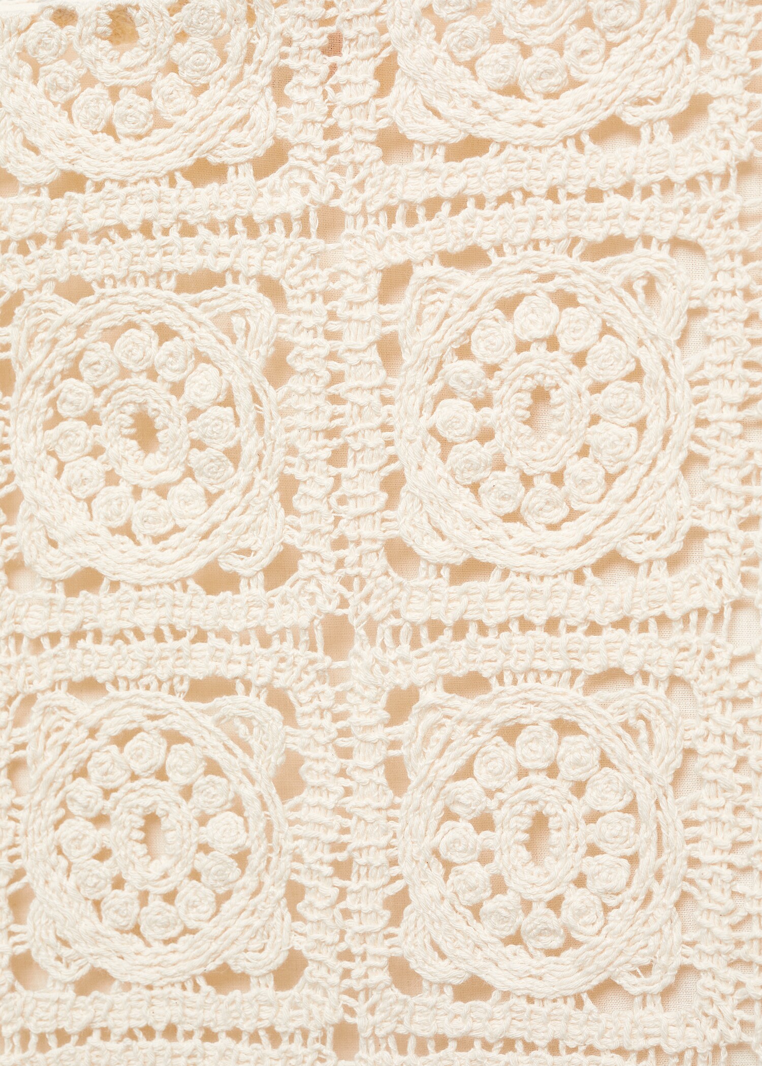 Embroidered cotton skirt - Детальніше про товар 8